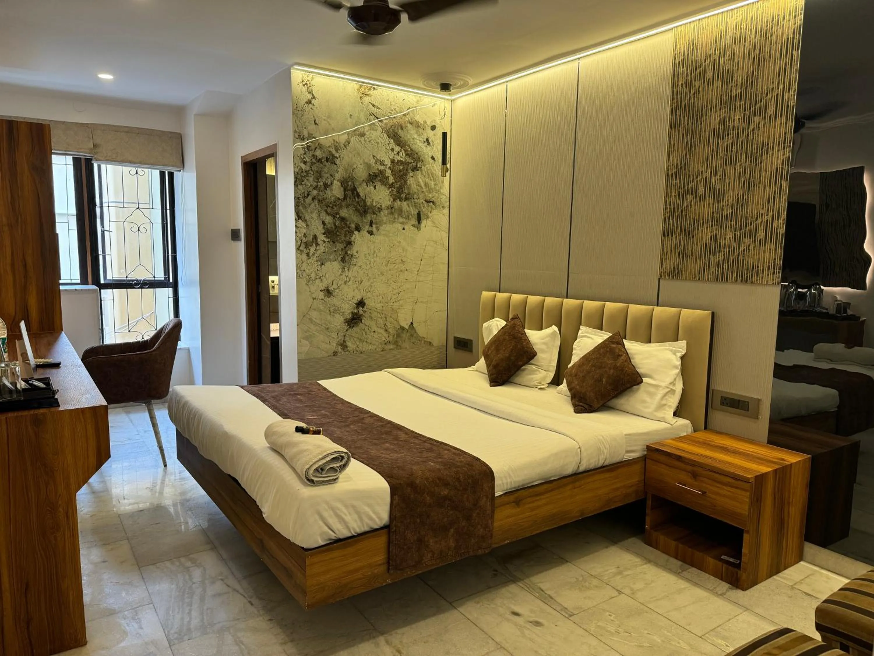 Bed in Aster Guest House