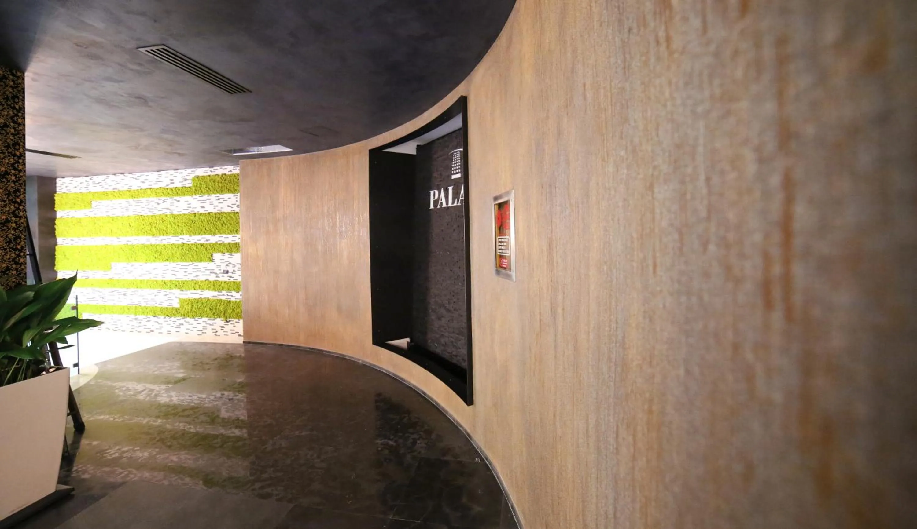 Seating area in Hotel Palace