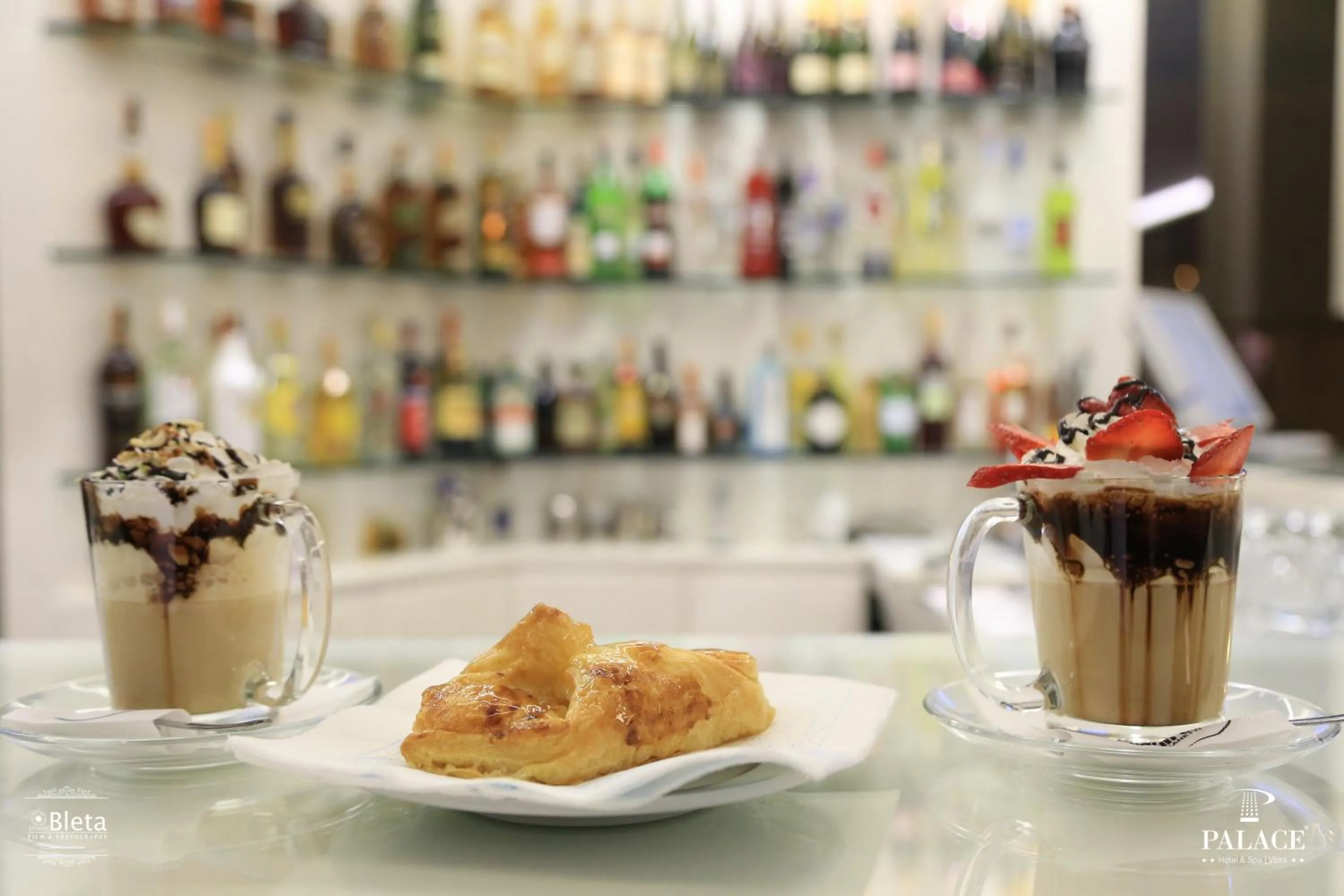 Food and drinks in Hotel Palace