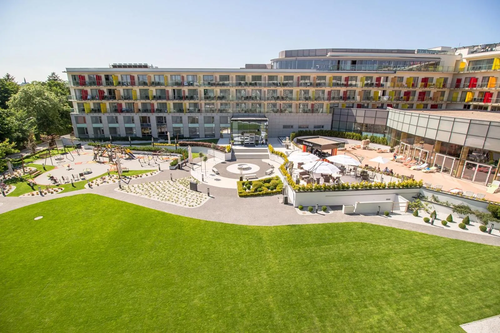 Property building in Hotel Aquarius SPA