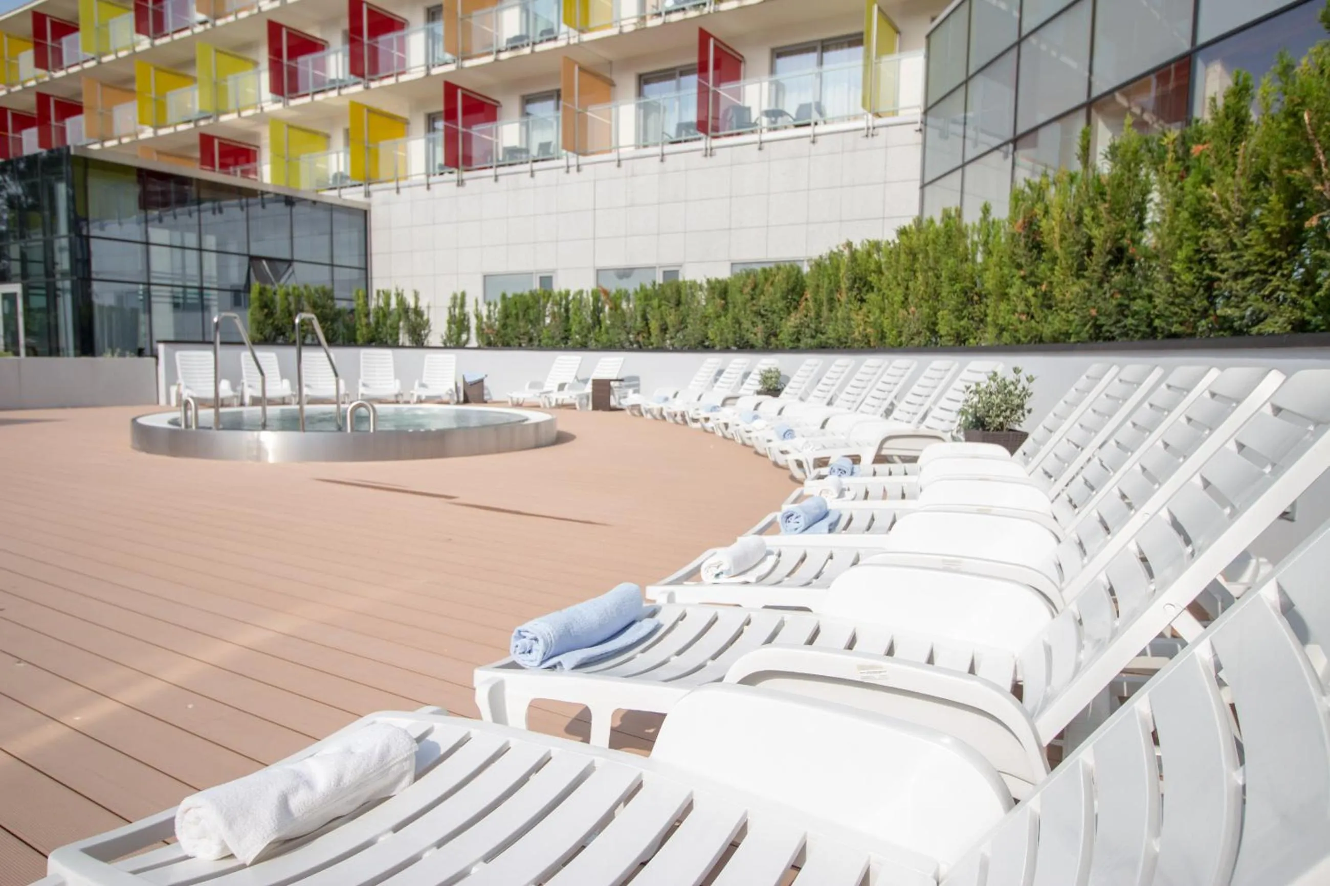 Garden in Hotel Aquarius SPA