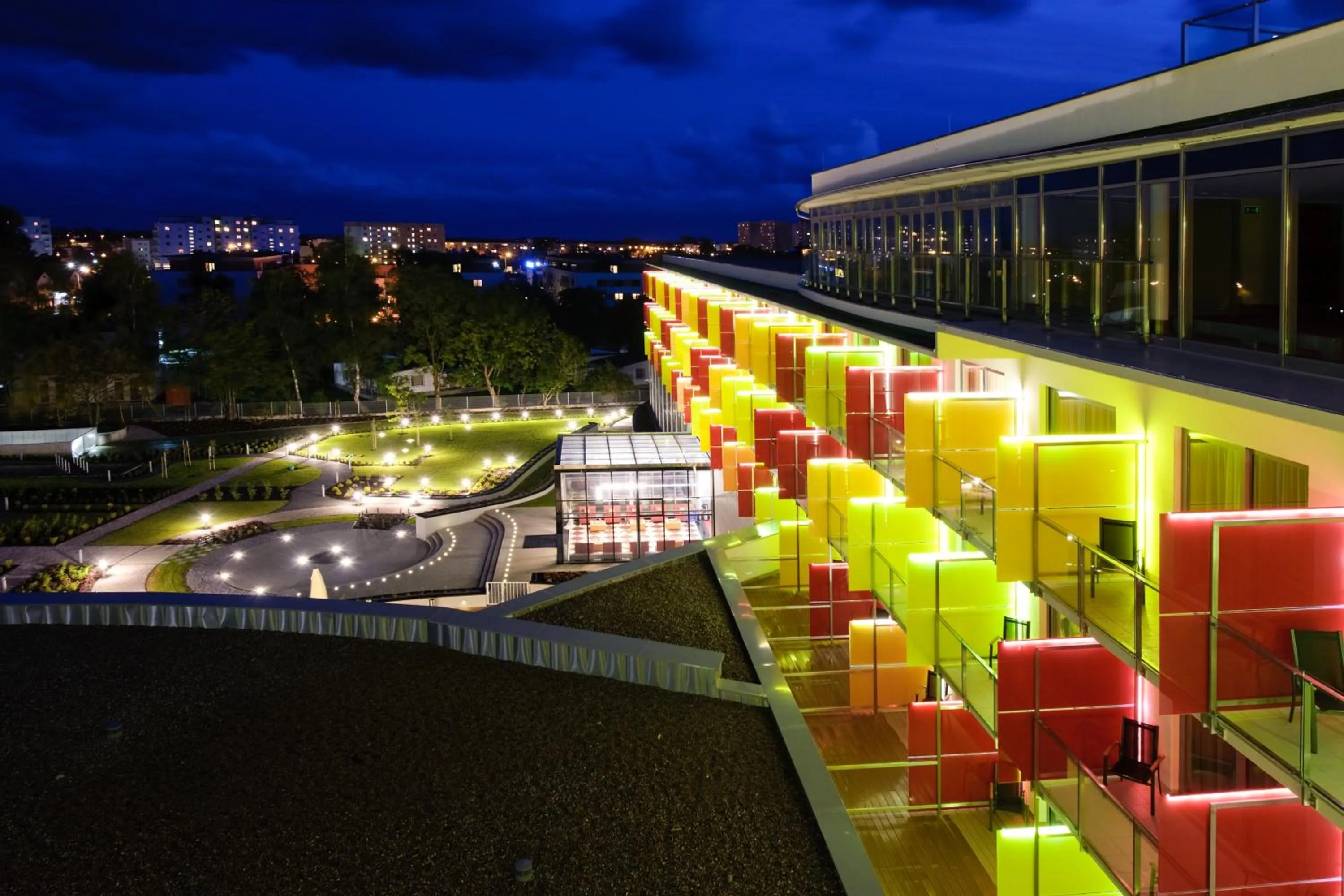 Facade/entrance in Hotel Aquarius SPA