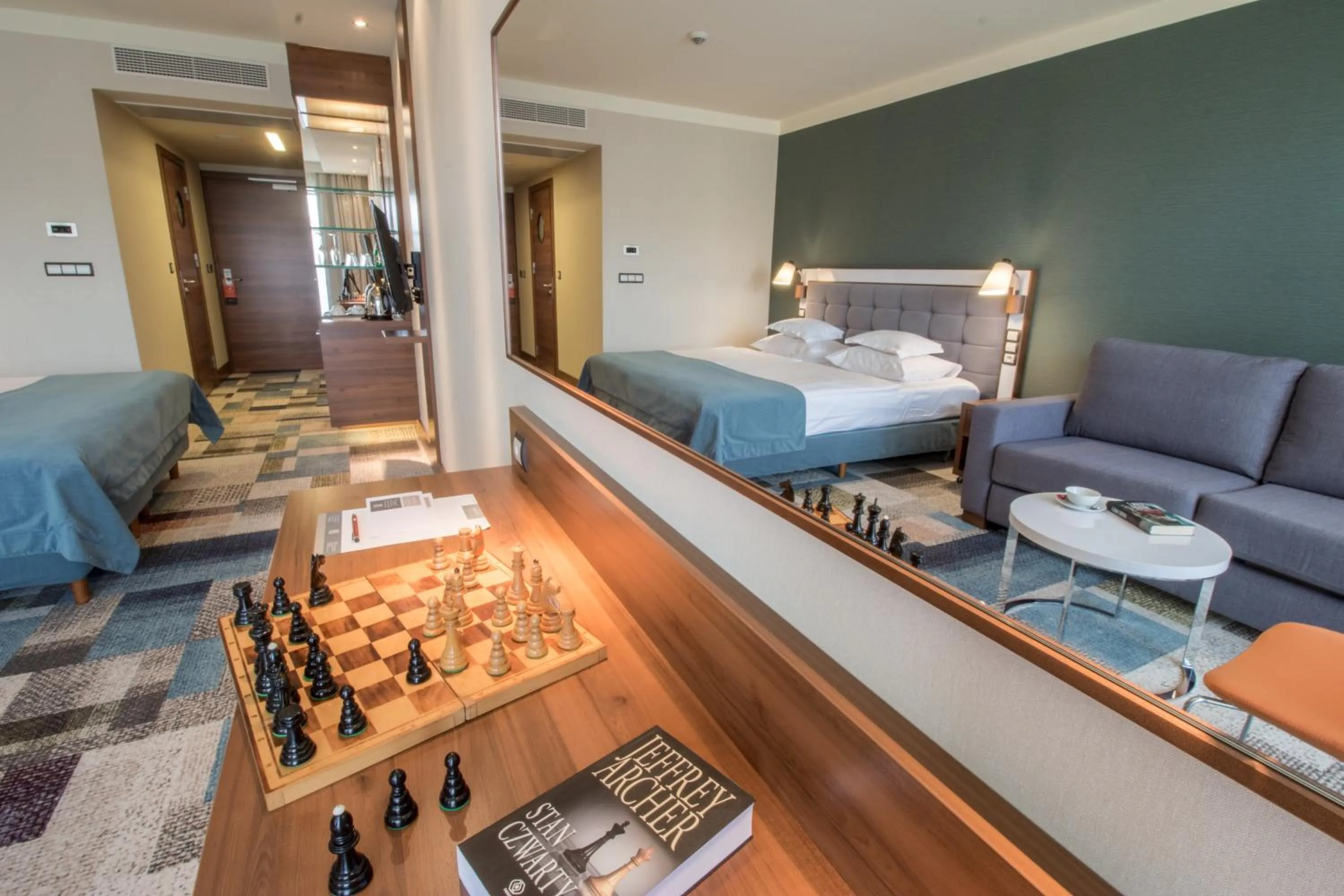 Bed in Hotel Aquarius SPA