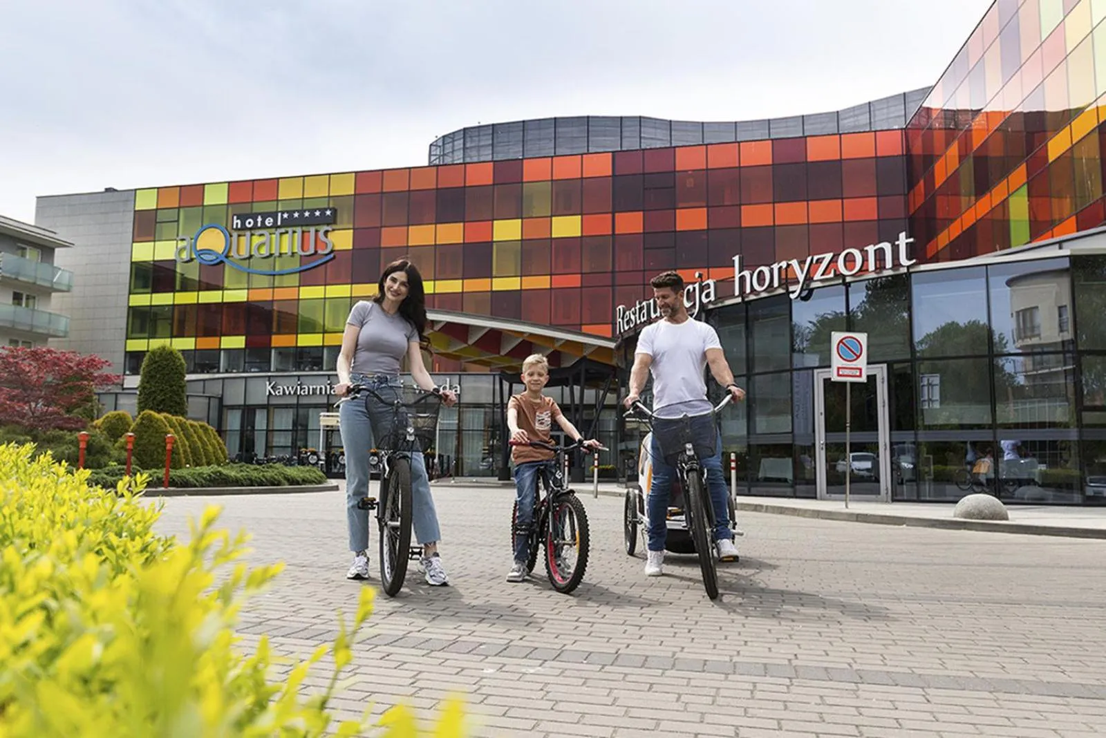 Facade/entrance in Hotel Aquarius SPA