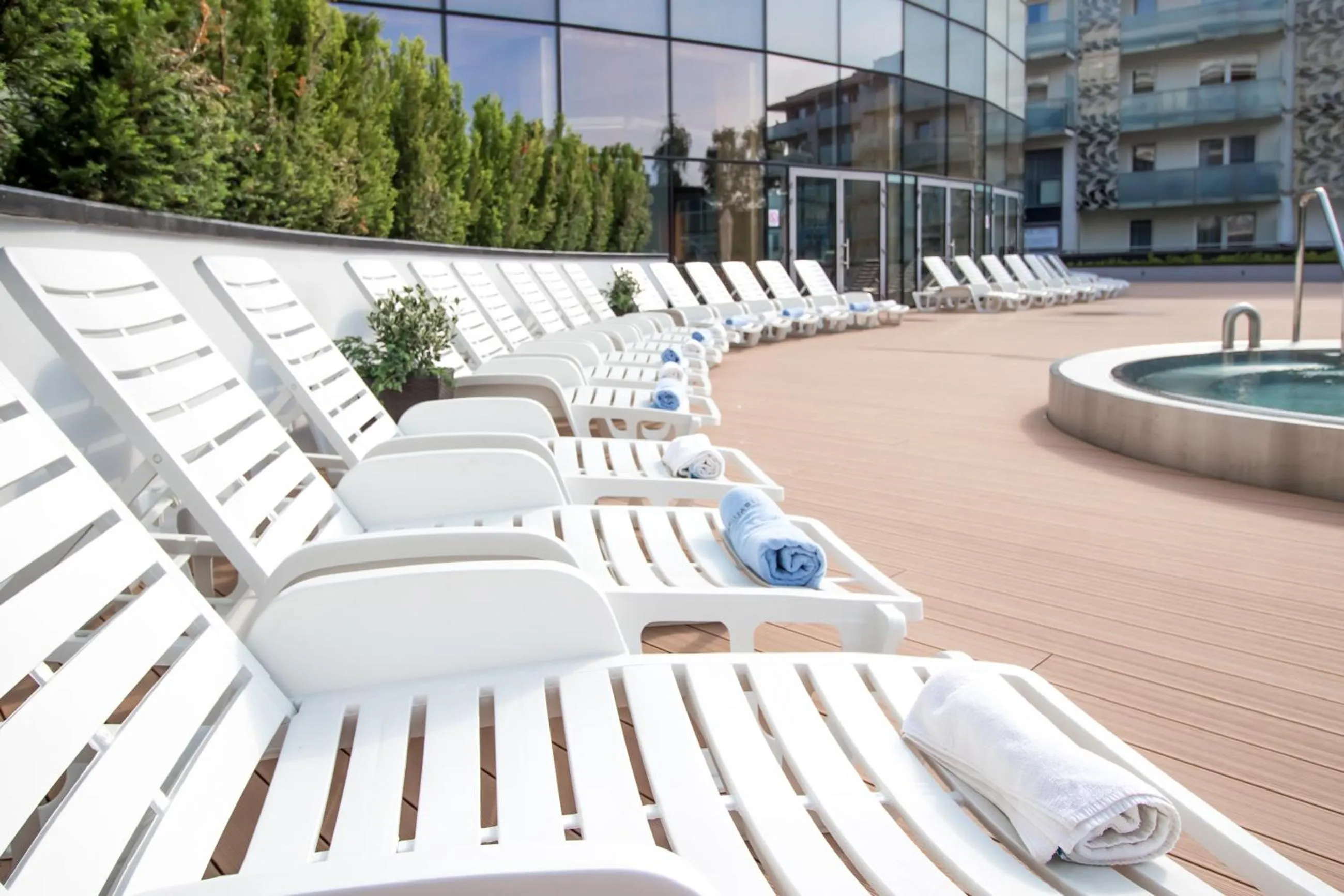 Hot Tub in Hotel Aquarius SPA