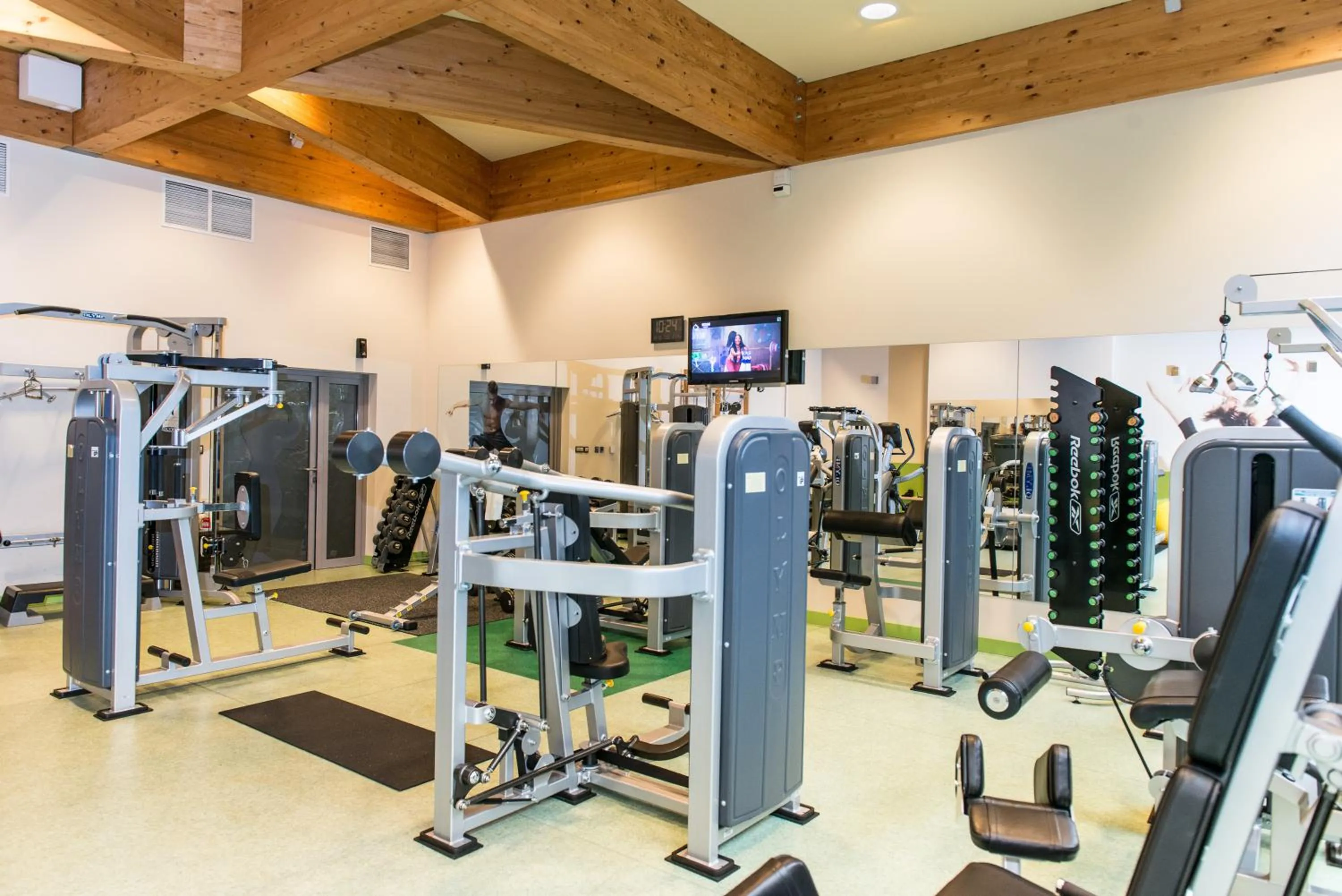 Fitness centre/facilities in Hotel Aquarius SPA