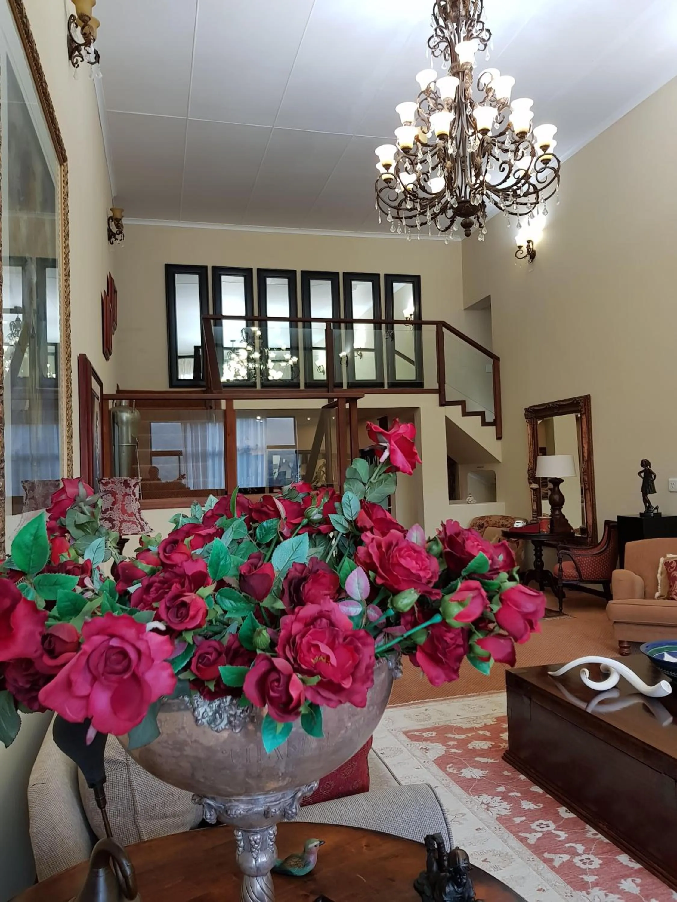 Living room in Shangri-La Manor