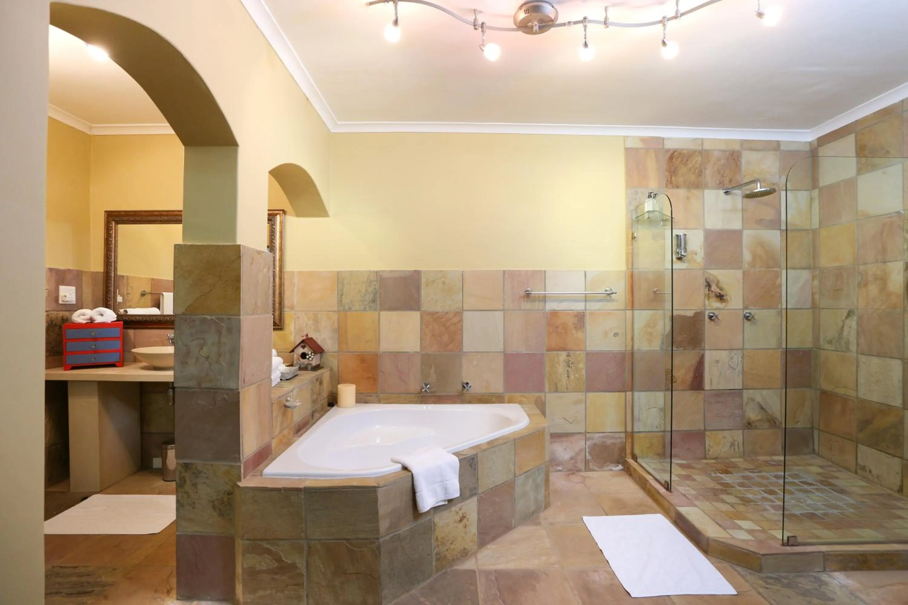 Bed in Shangri-La Manor