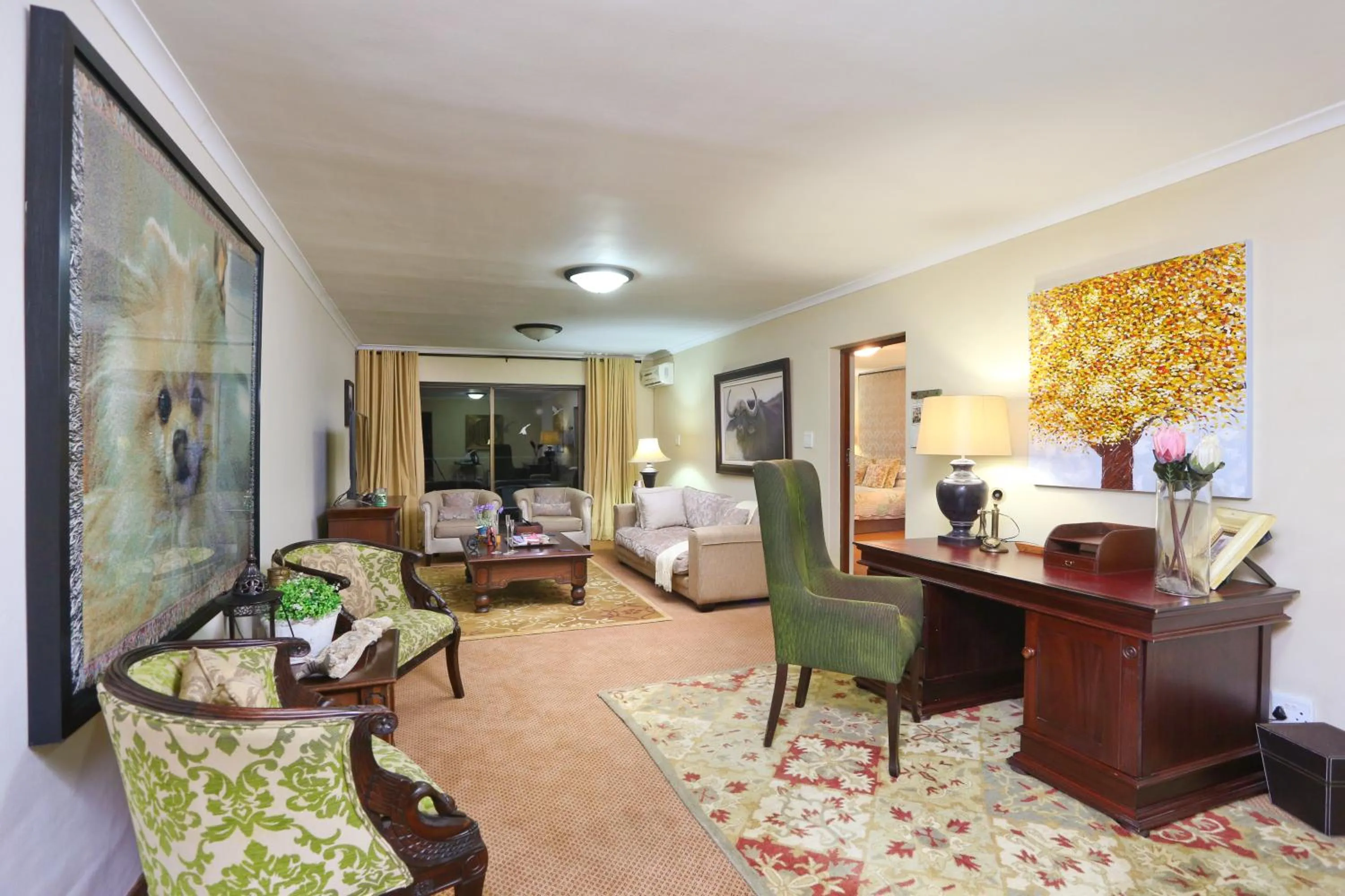 Bed in Shangri-La Manor