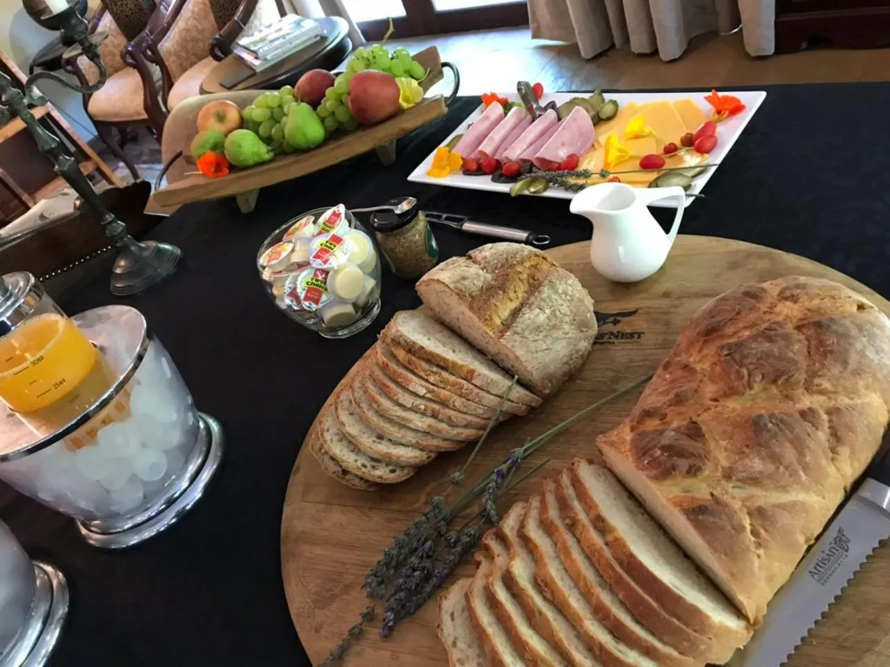 Food close-up in Shangri-La Manor