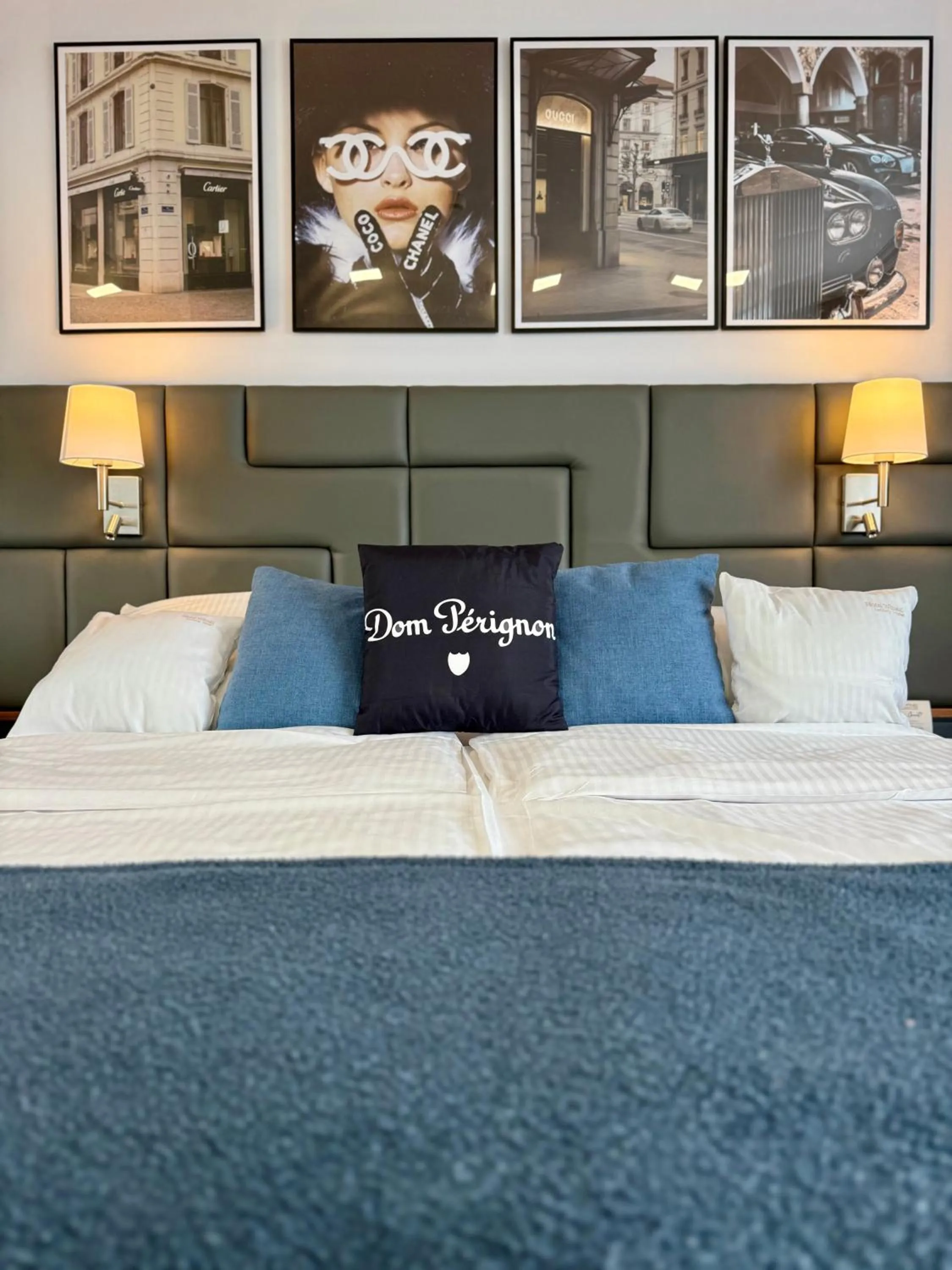 Bed in Hotel Włoski Italia Boutique Old Town Poznań