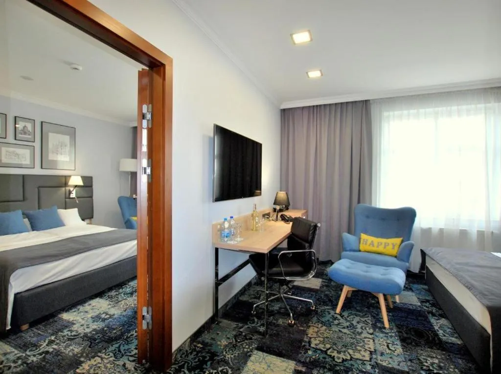 Bed in Hotel Włoski Italia Boutique Old Town Poznań