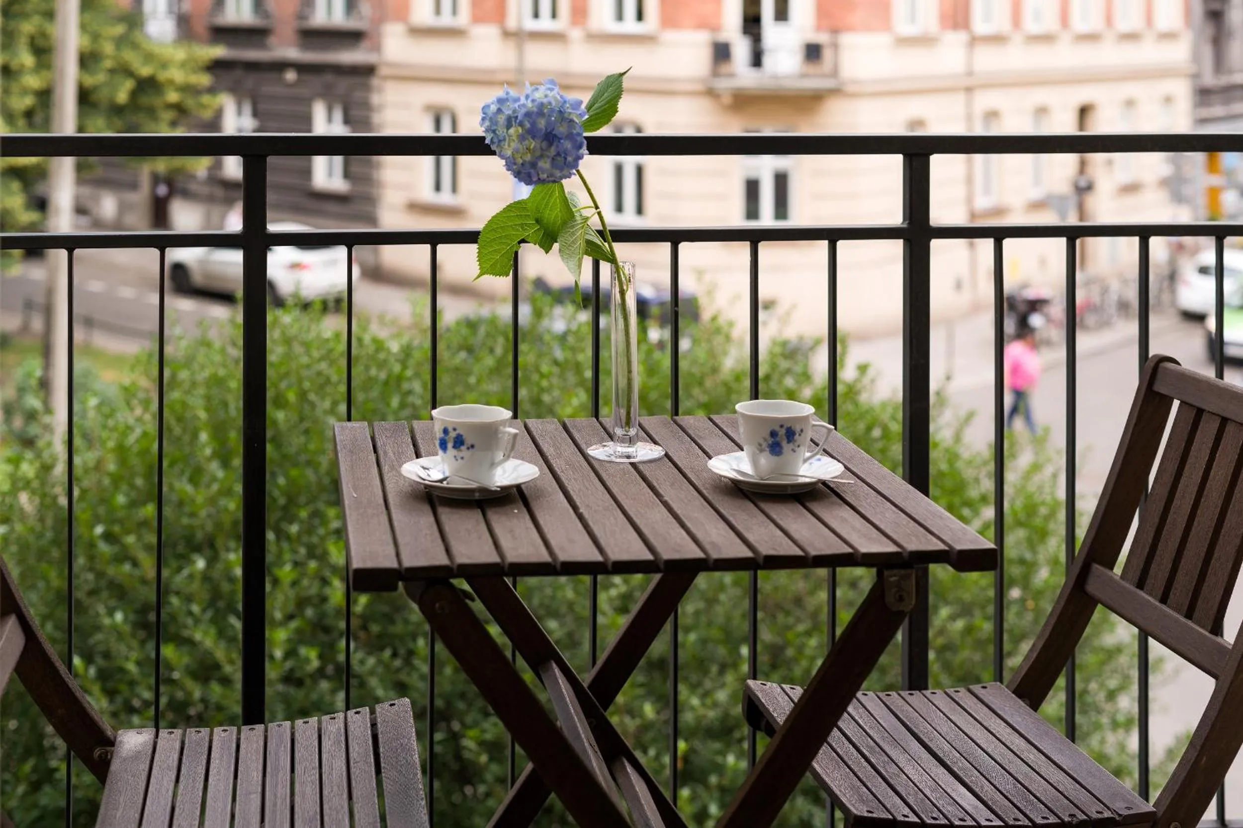 Patio in Yourplace Biskupia Old Town Apartments