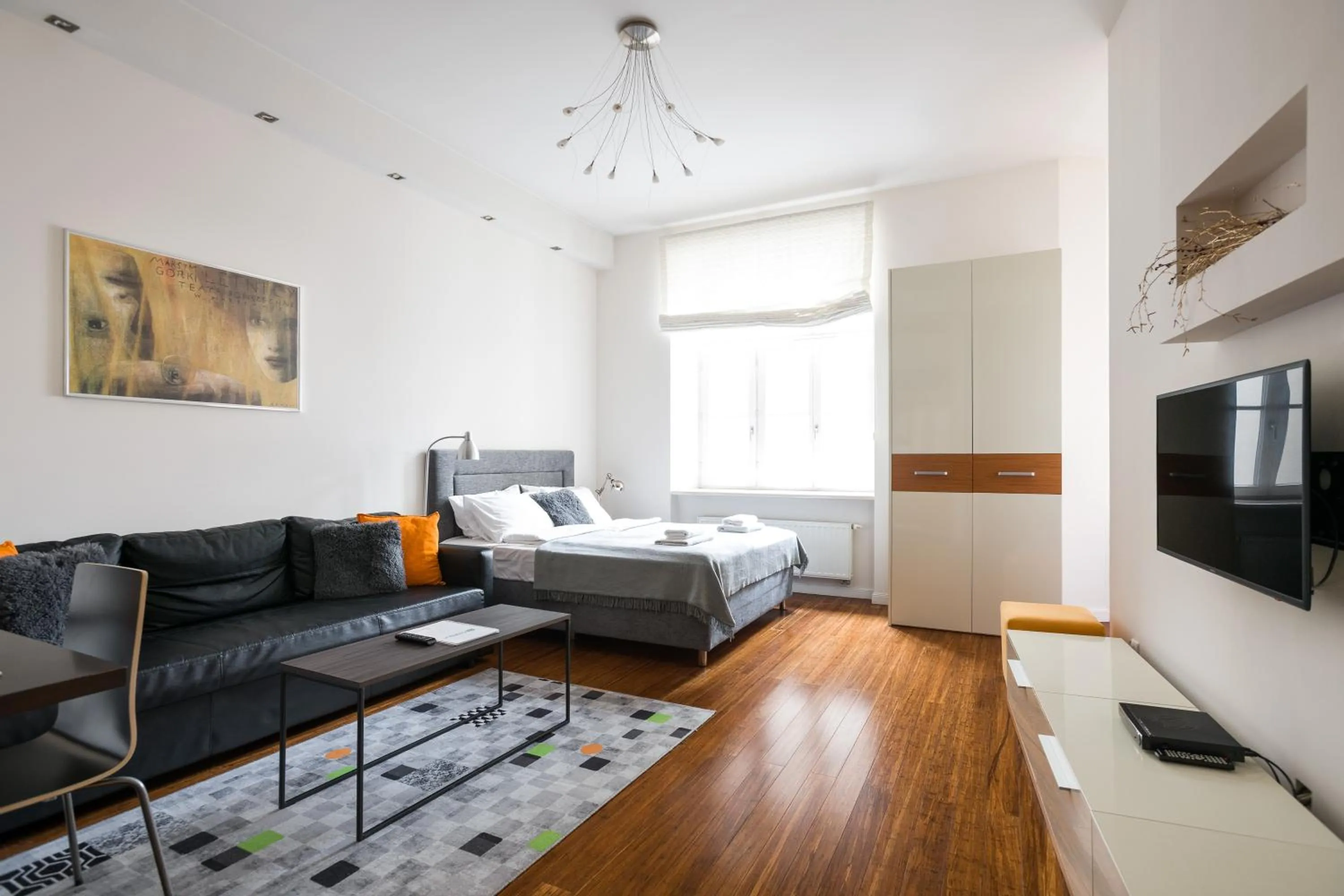 Bed in Yourplace Biskupia Old Town Apartments