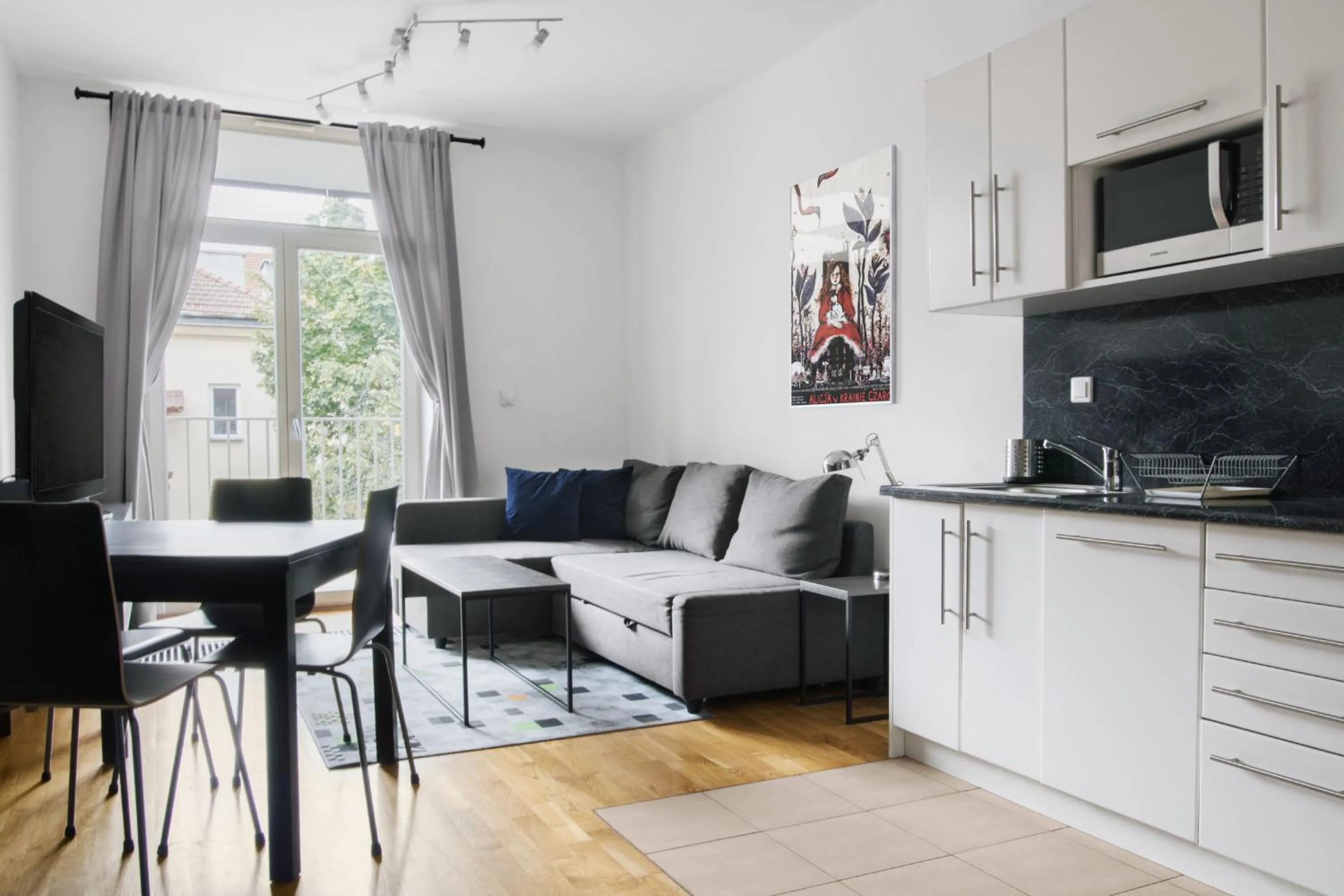 Living room in Yourplace Biskupia Old Town Apartments