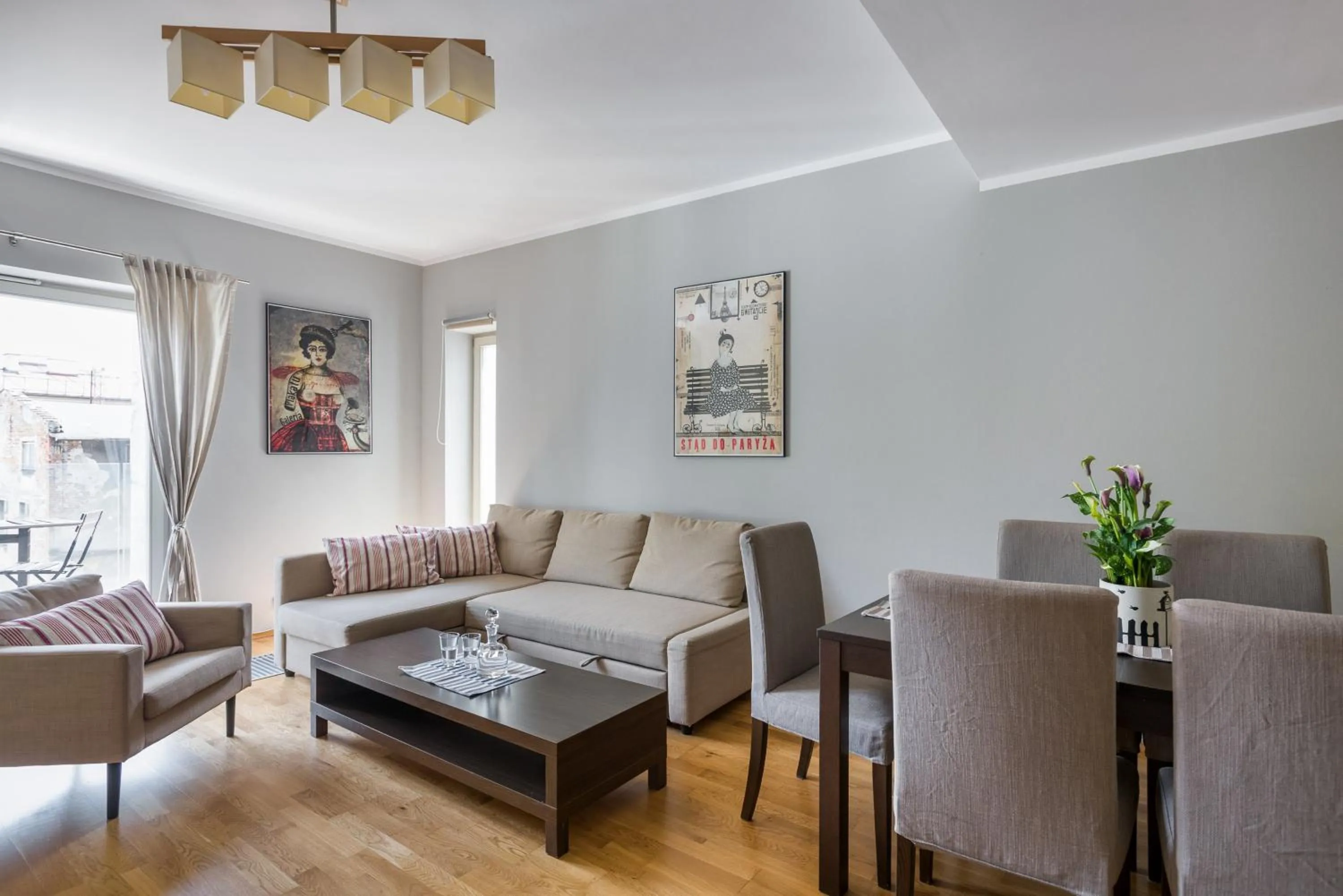 Living room in Yourplace Biskupia Old Town Apartments