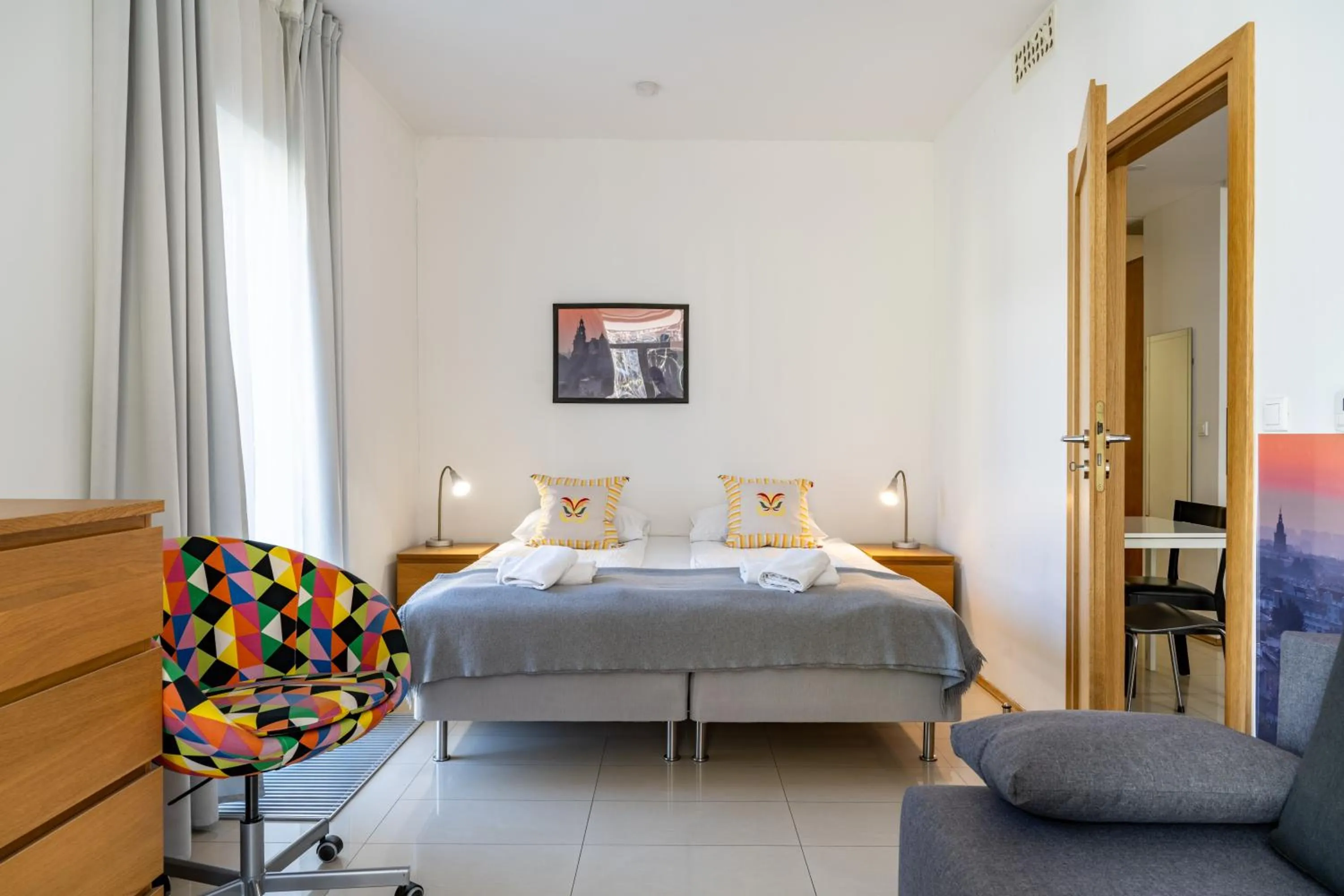 Bed in Yourplace Biskupia Old Town Apartments