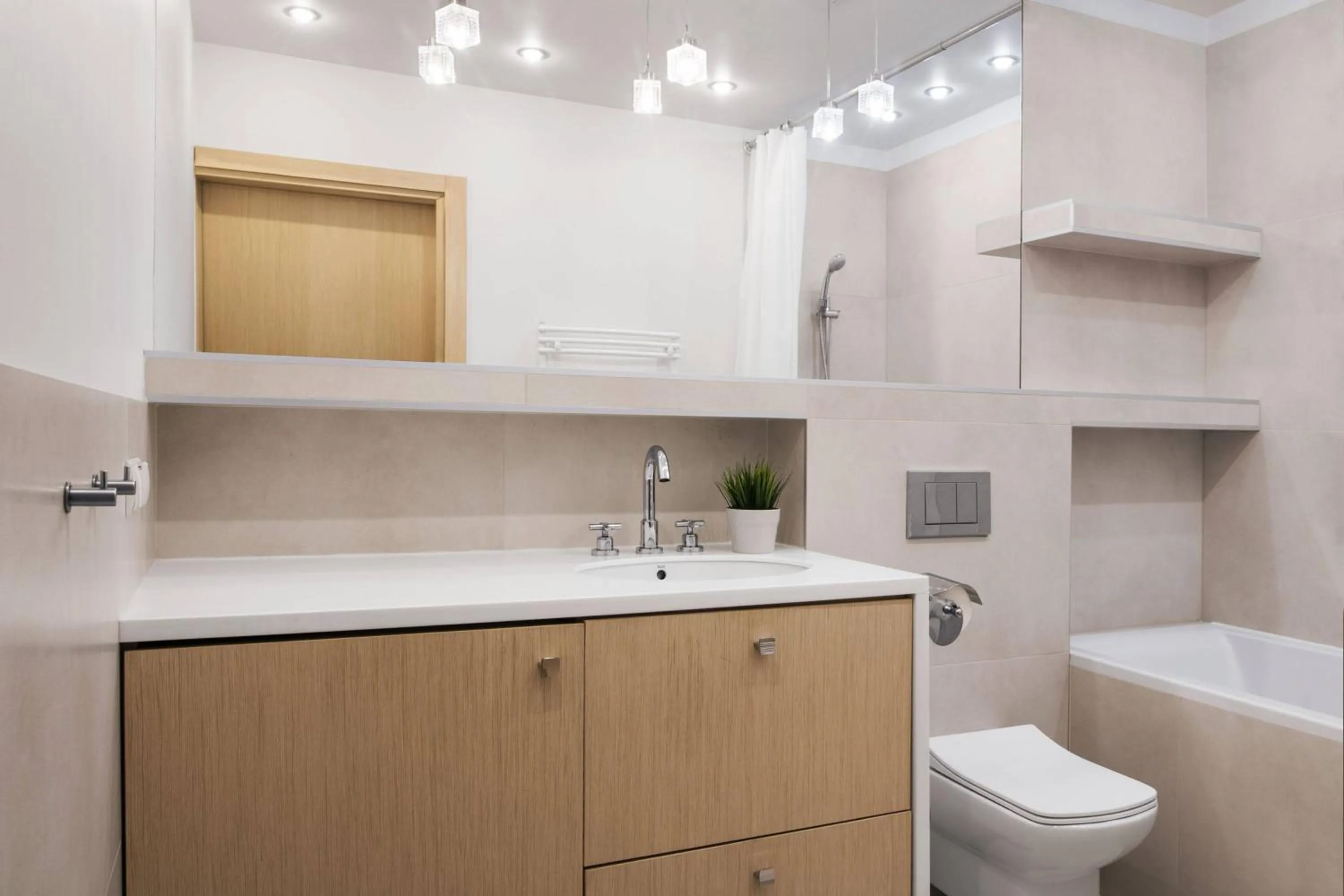 Toilet in Yourplace Biskupia Old Town Apartments