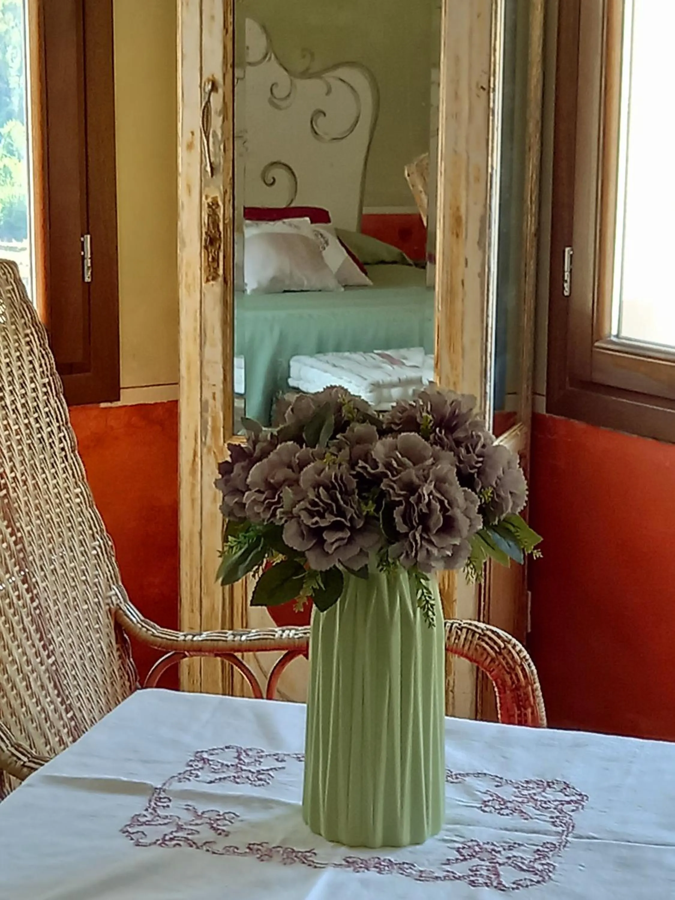 Bedroom in La Casa Rosa