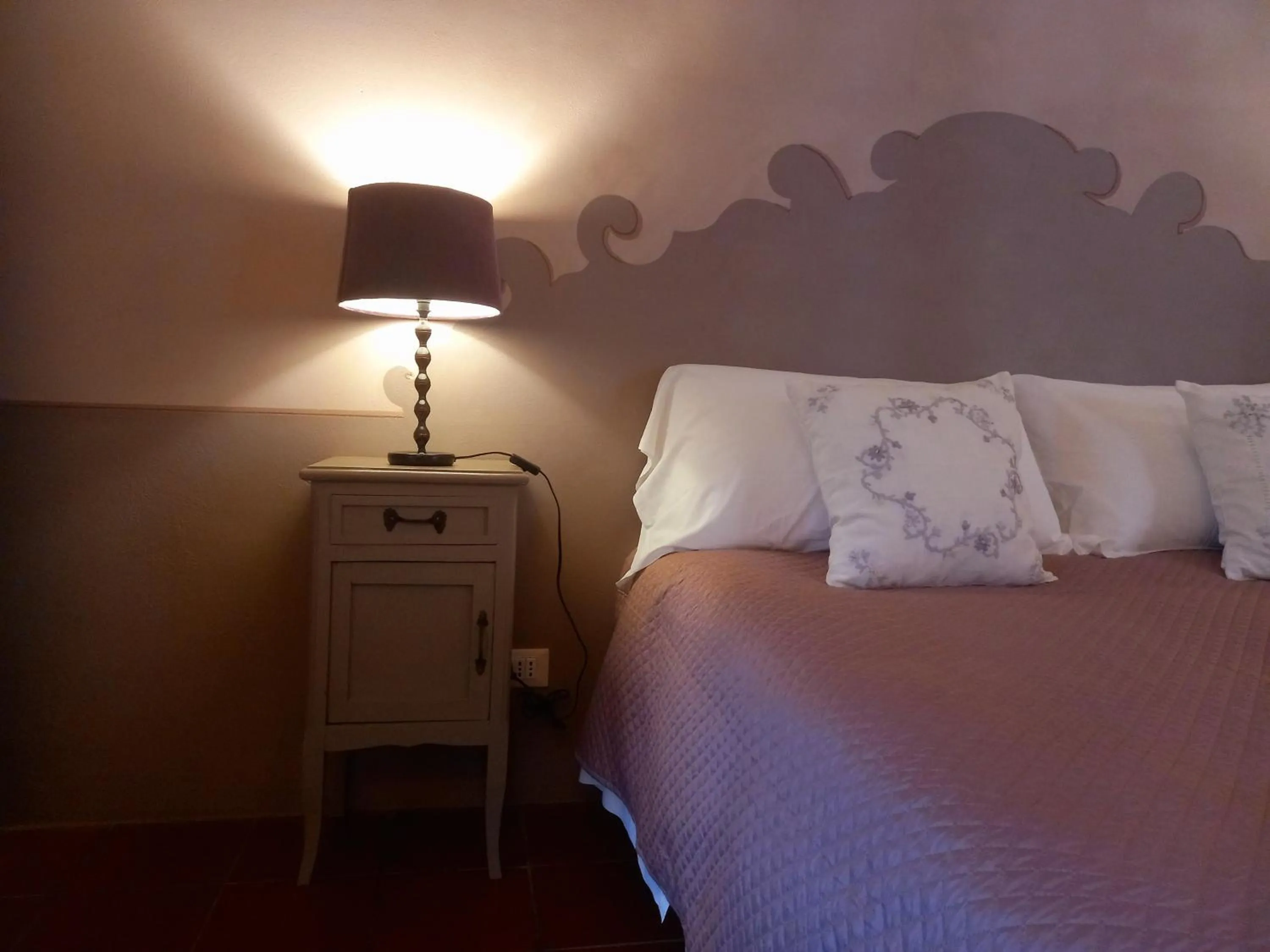 Bedroom, Bed in La Casa Rosa