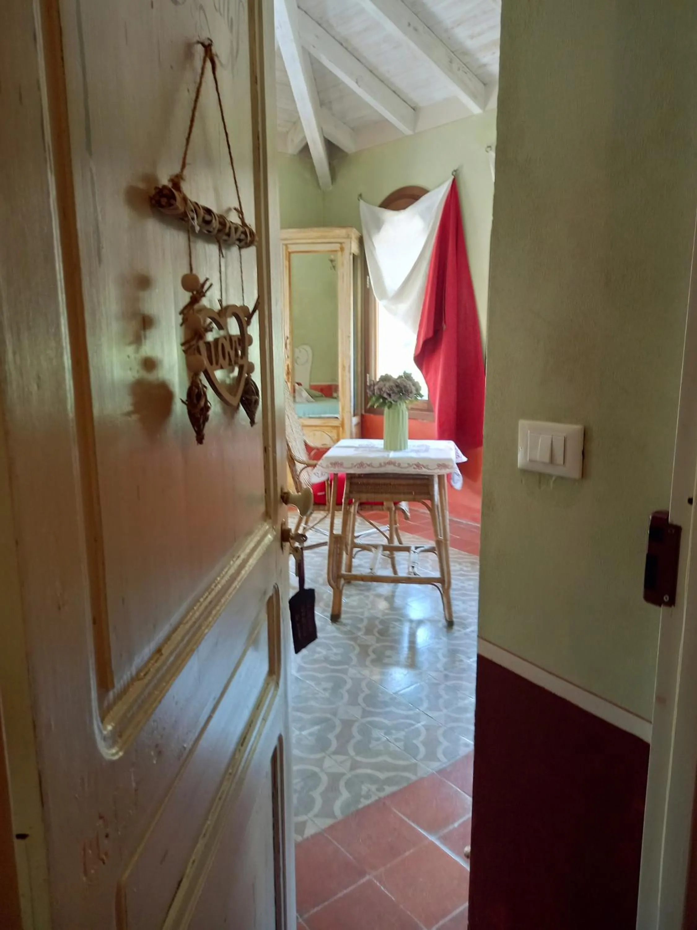 Bedroom in La Casa Rosa