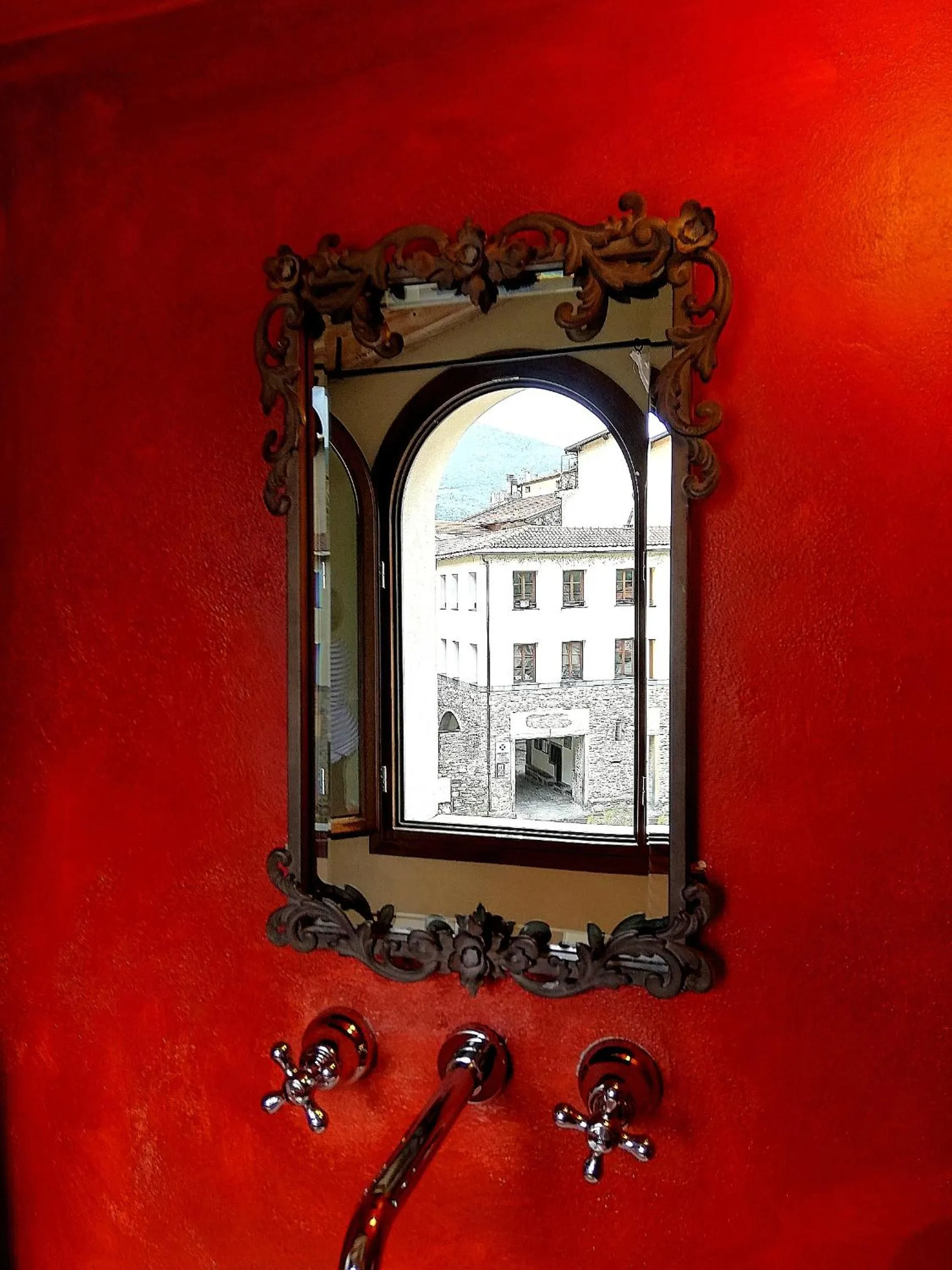 Bathroom in La Casa Rosa