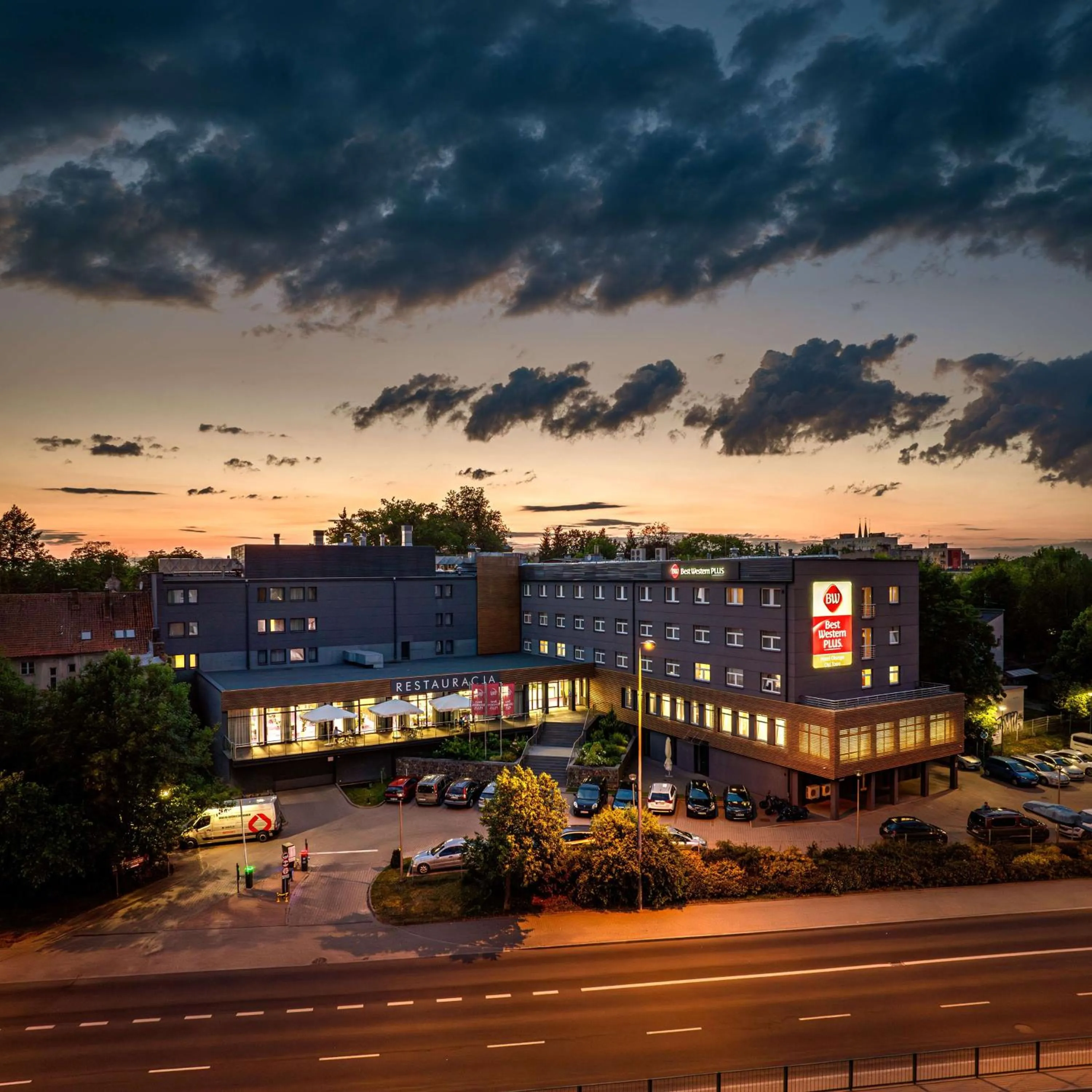 Property building in Best Western Plus Hotel Olsztyn Old Town