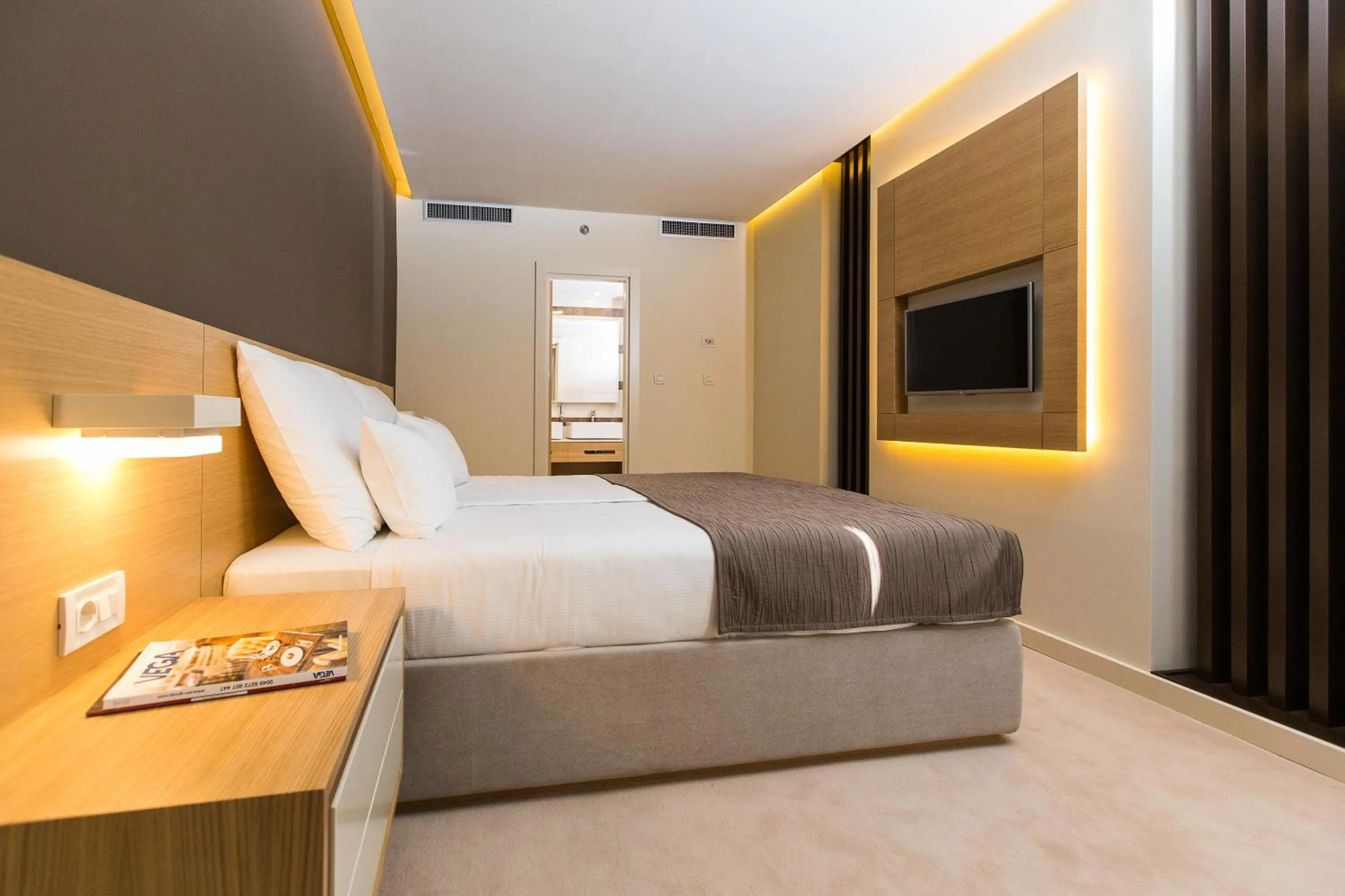 Bed in Hotel Crikvenica