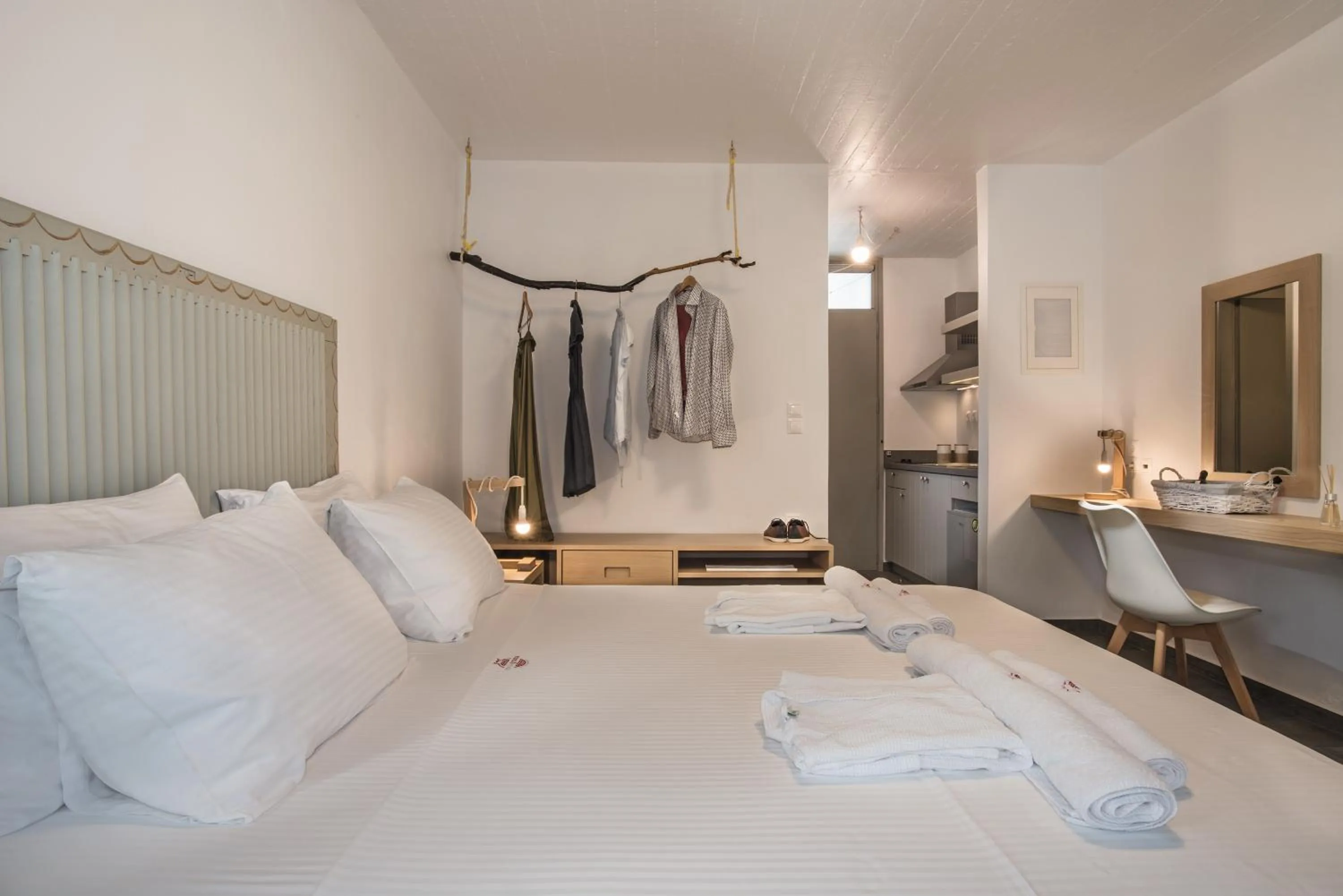 Kitchen or kitchenette, Bed in Melagrana