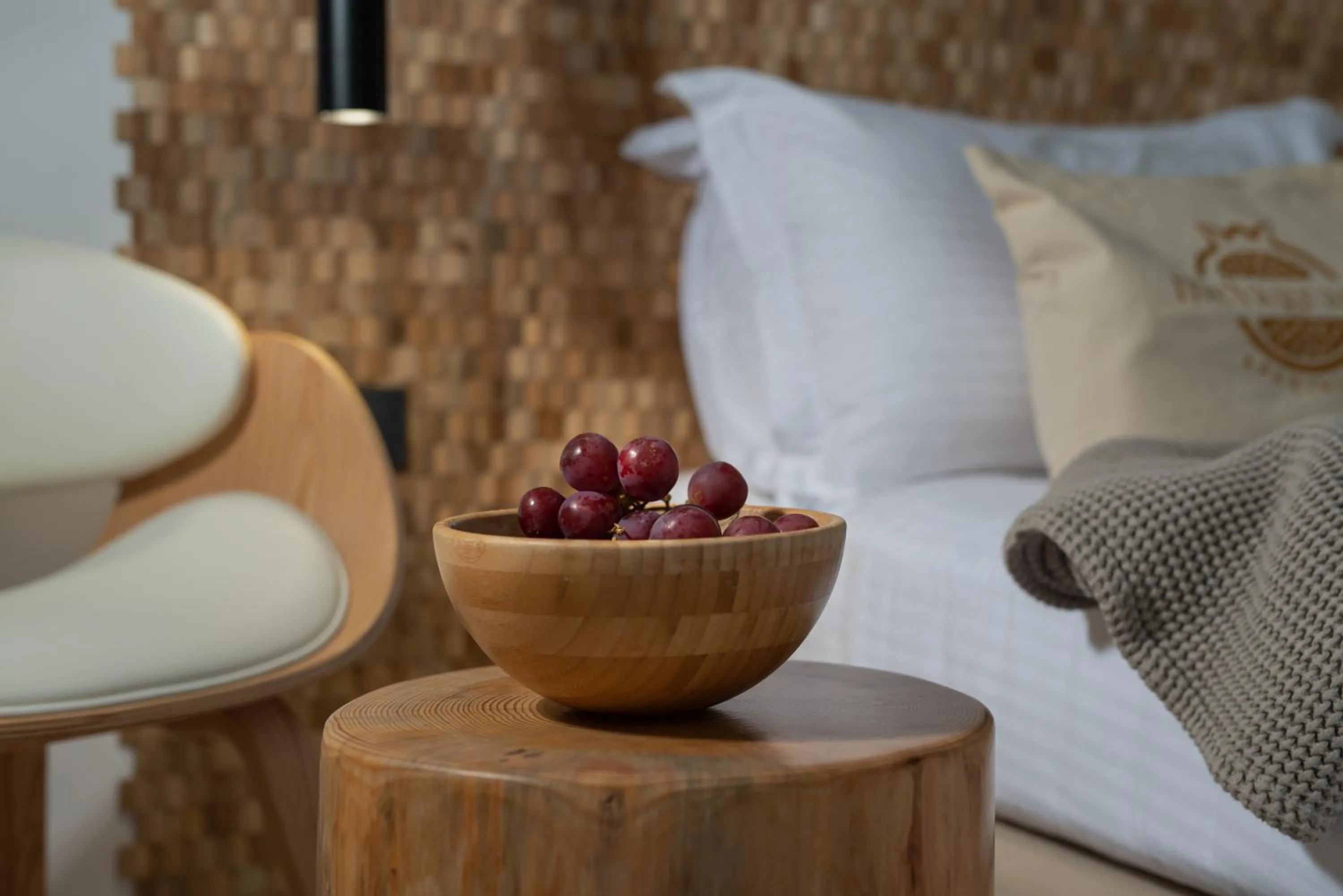 Decorative detail, Bed in Melagrana