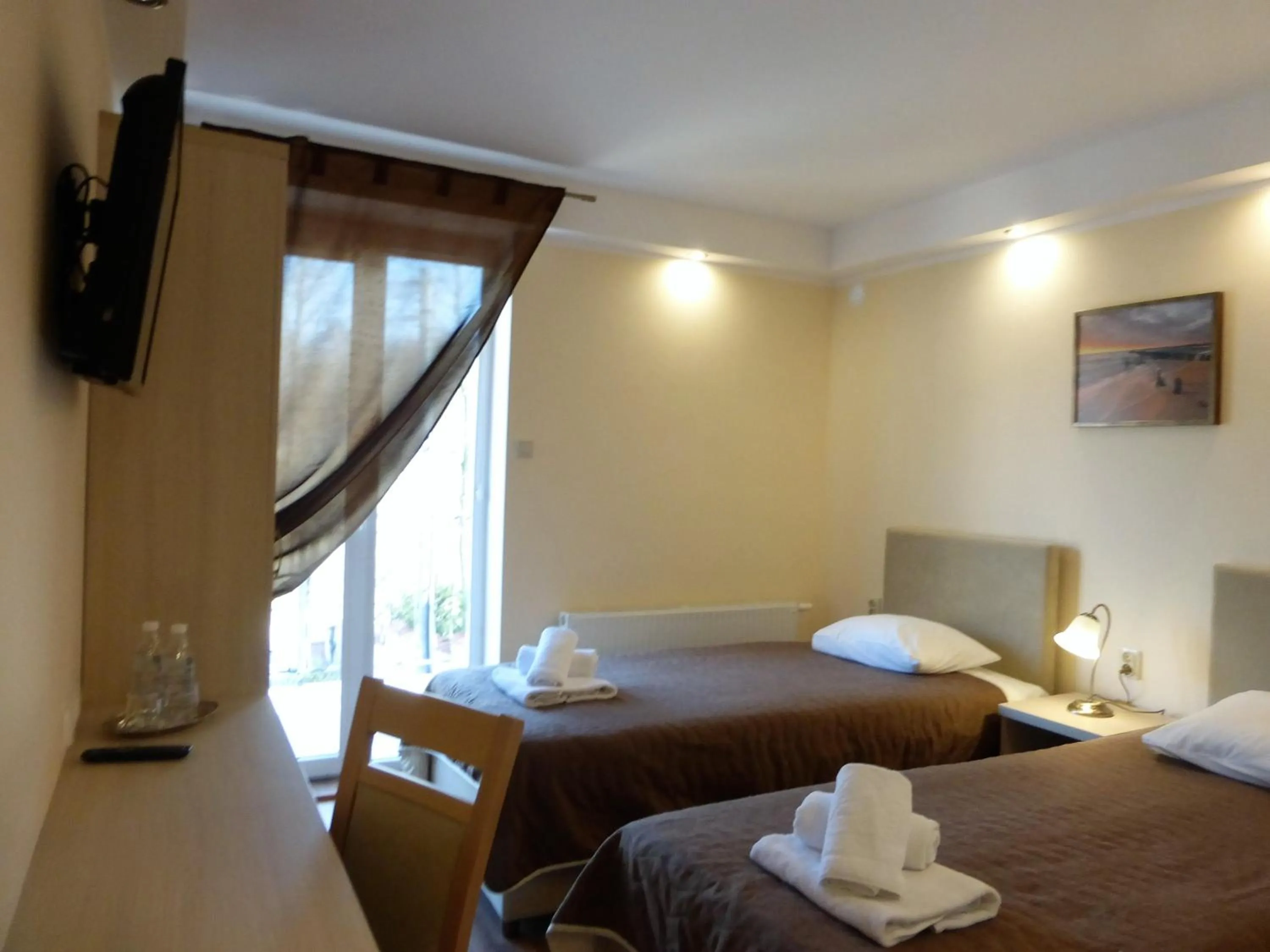 Bedroom, Bed in Villa Gdańsk