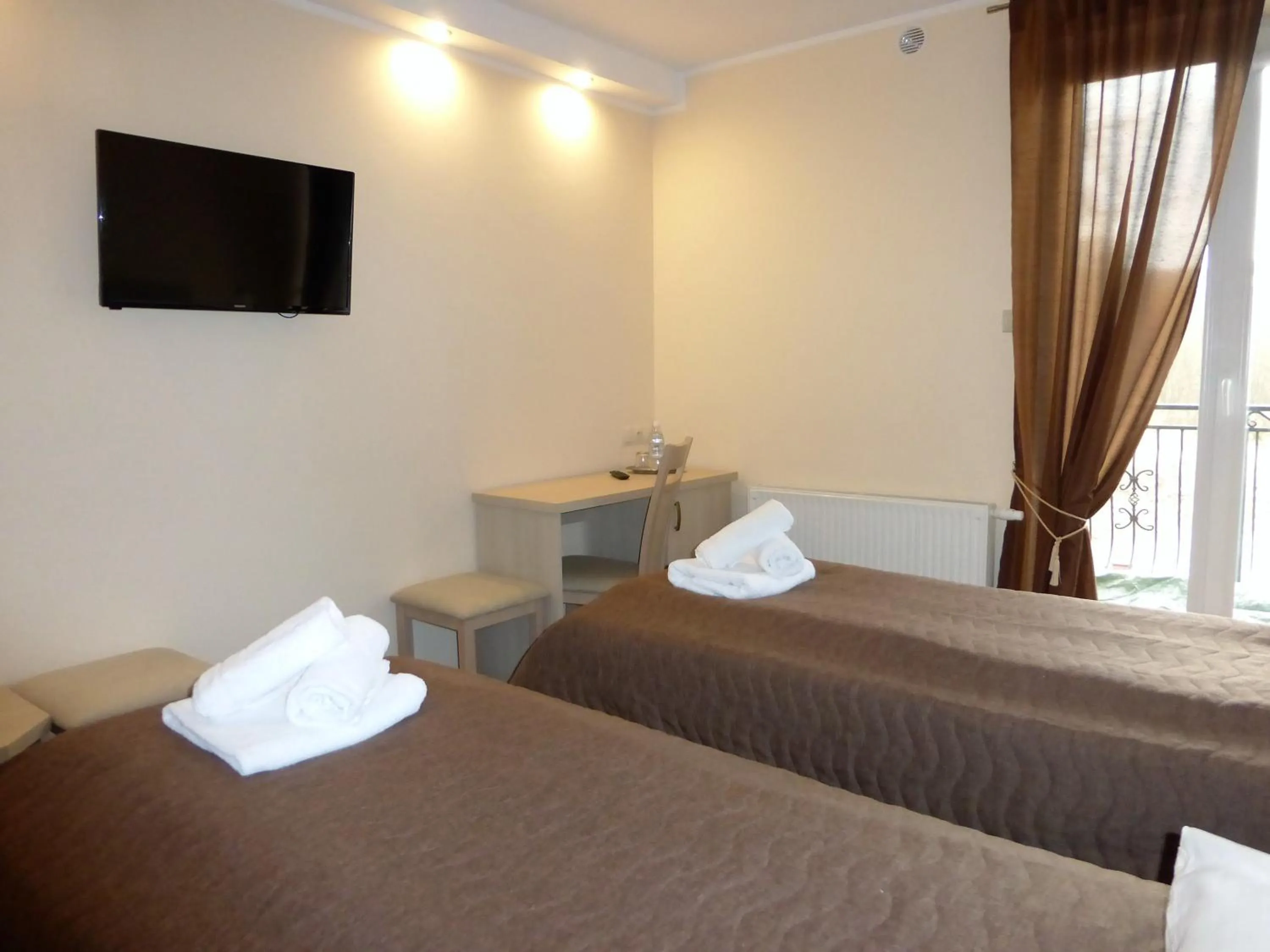 Bedroom, Bed in Villa Gdańsk