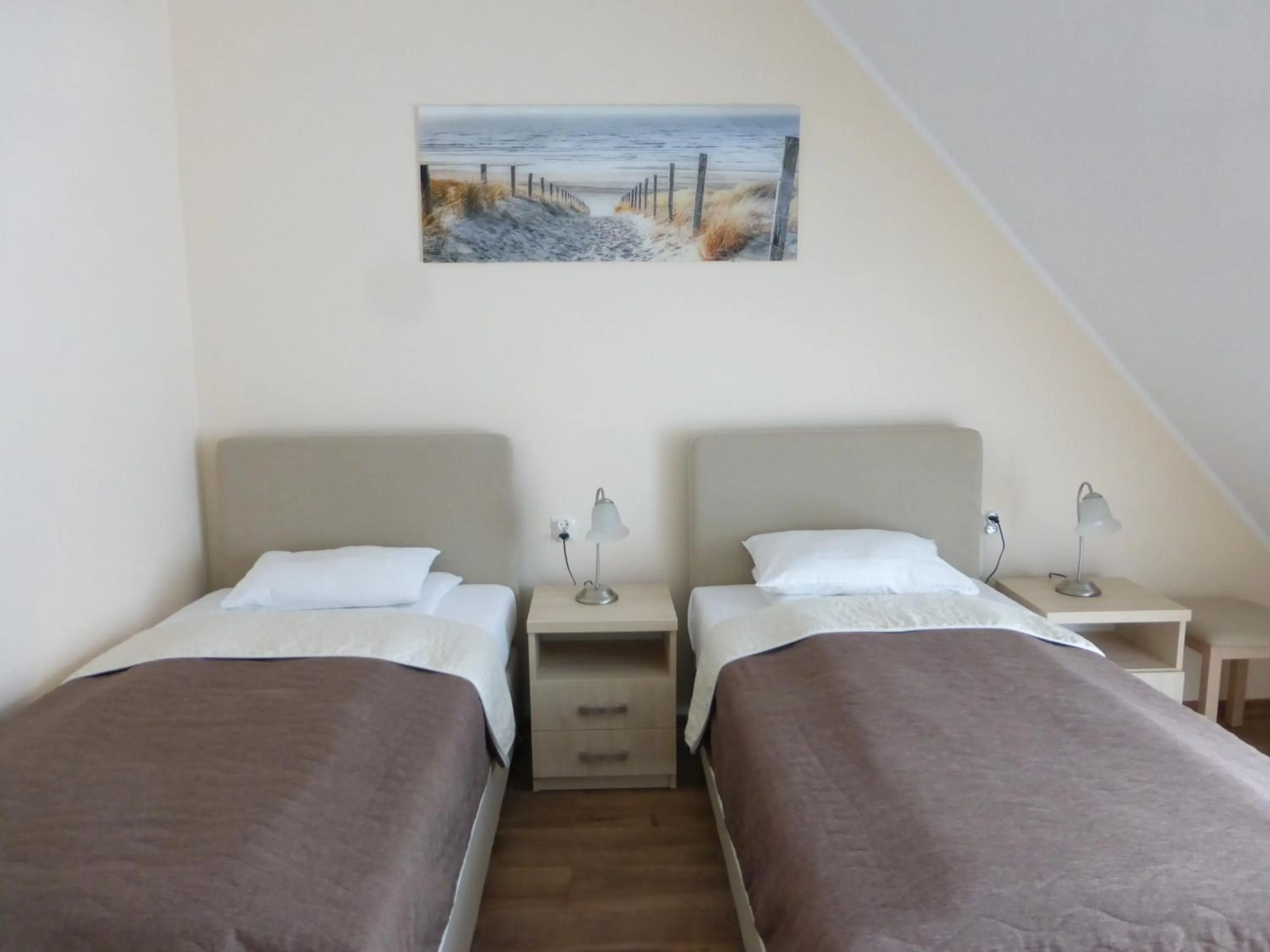 Bedroom, Bed in Villa Gdańsk