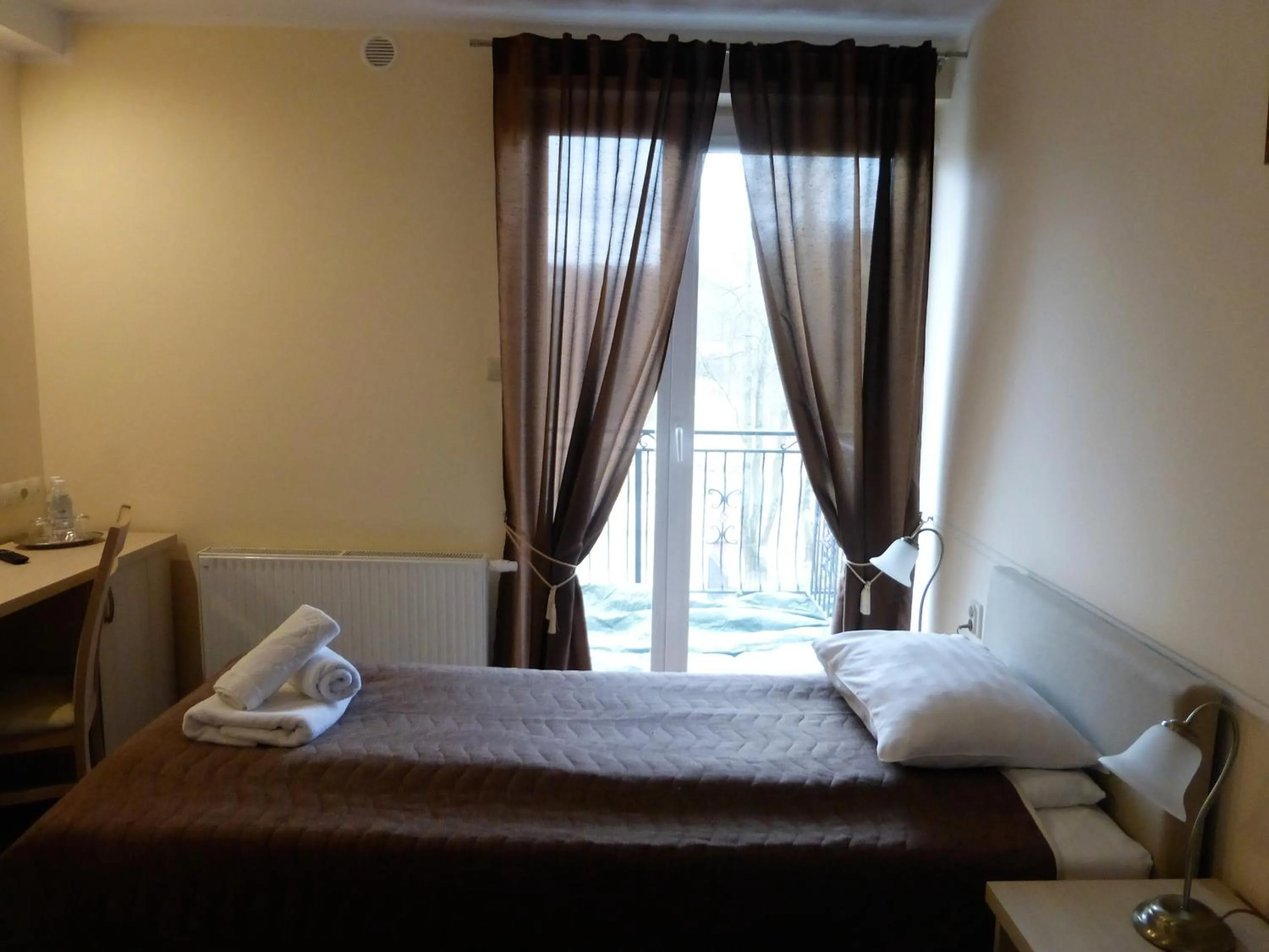 Bedroom, Bed in Villa Gdańsk