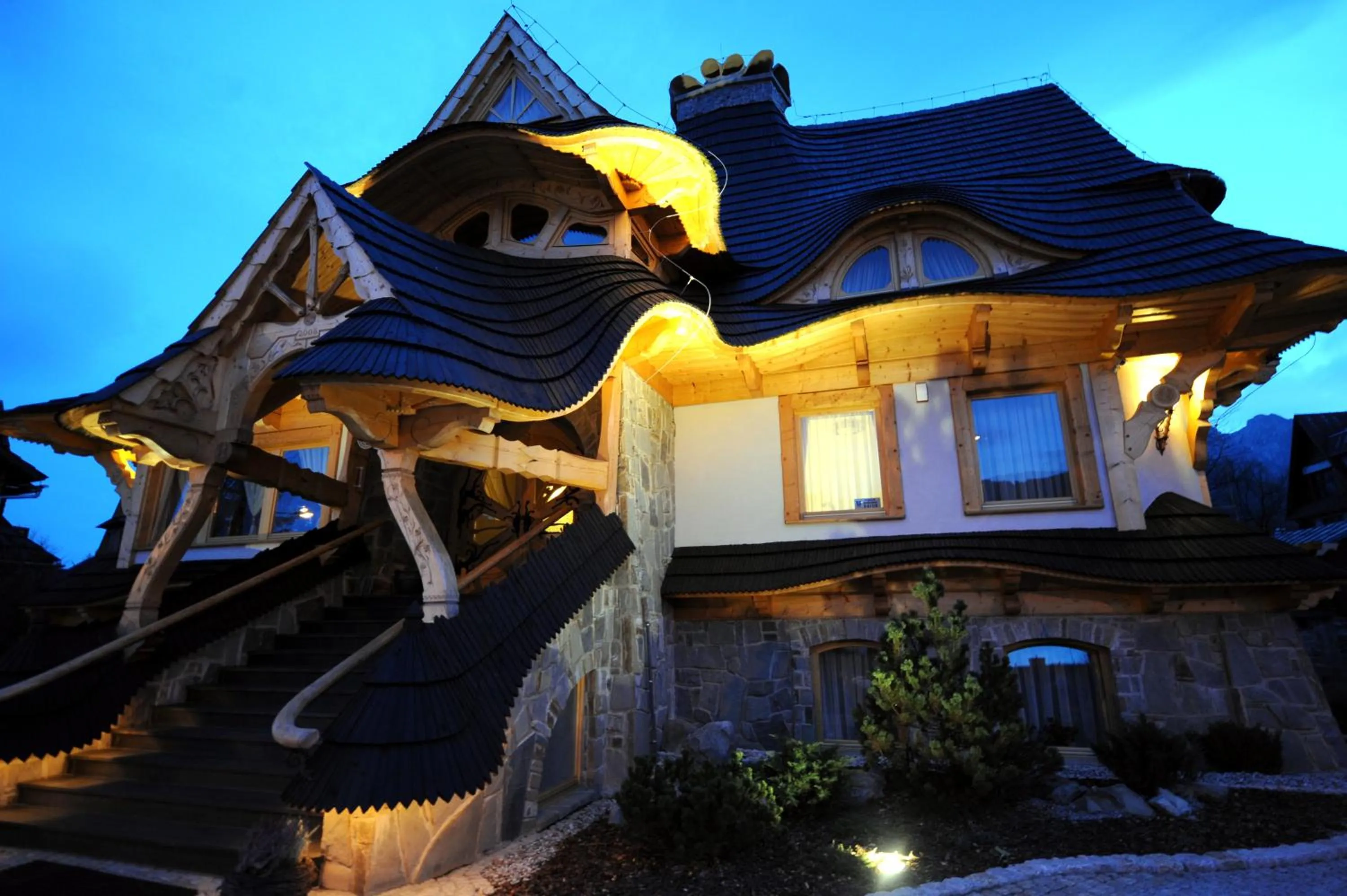 Facade/entrance in Willa Kominiarski Wierch