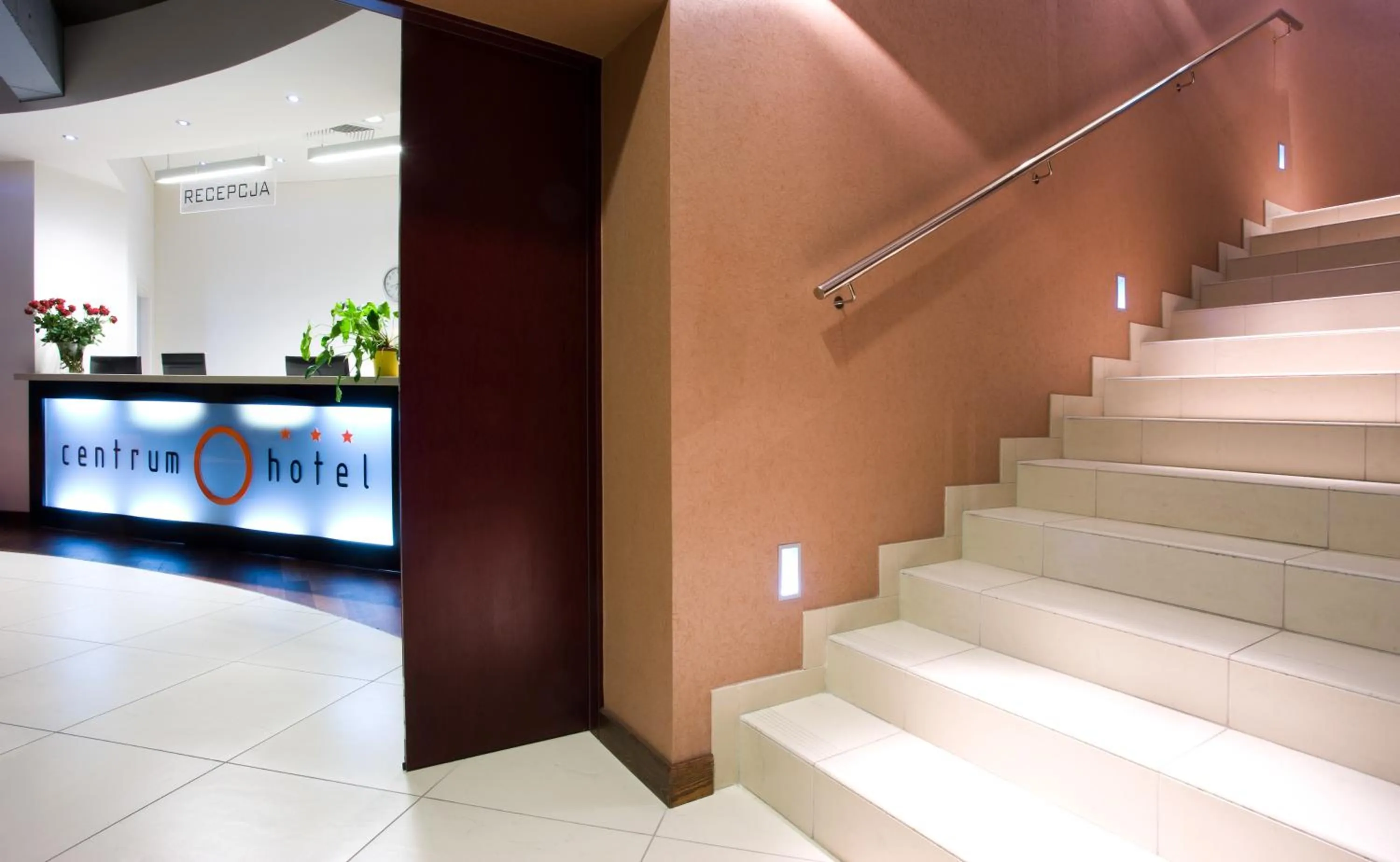 Lobby or reception in Hotel Centrum