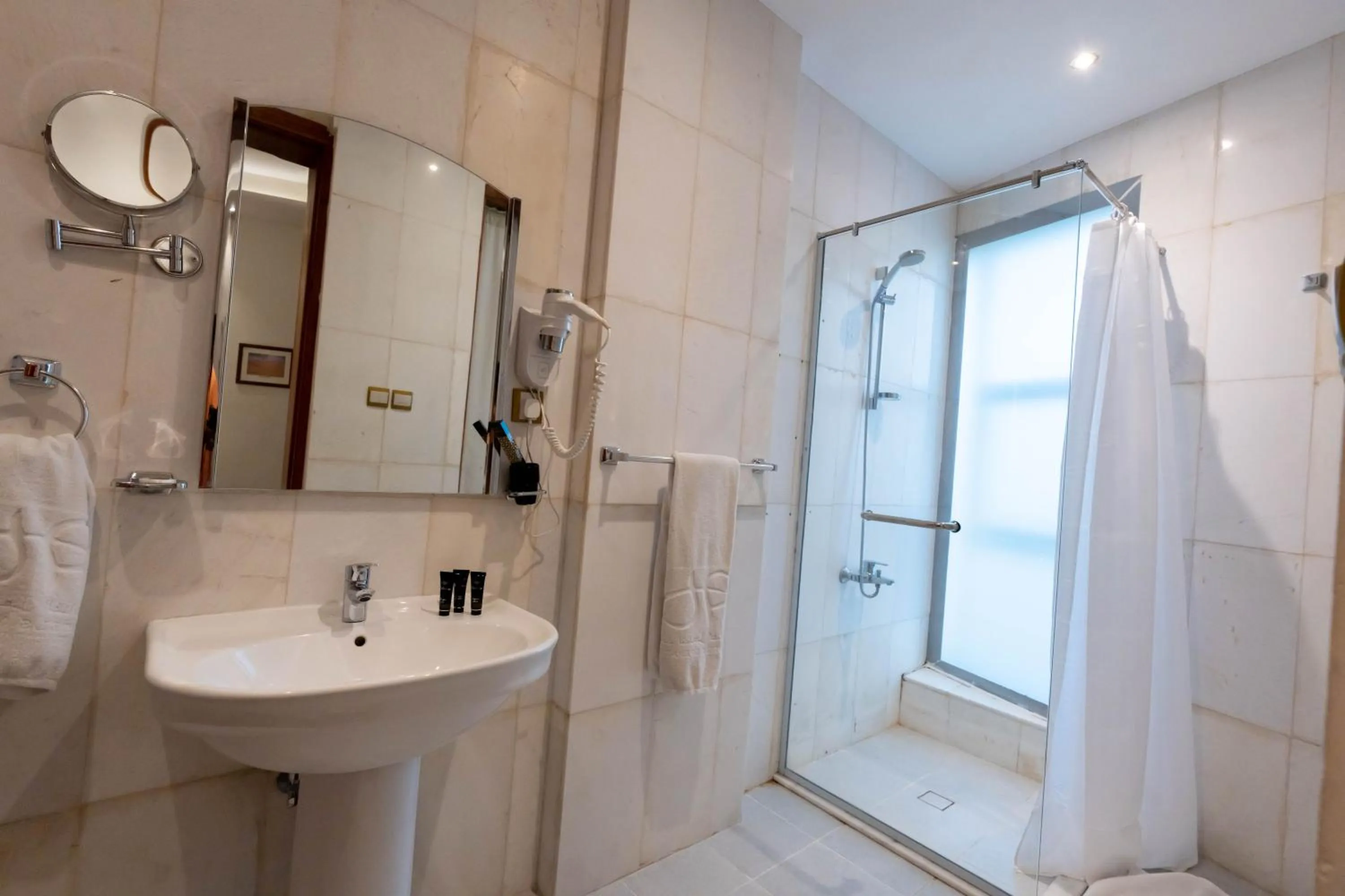 Shower in Platinum Al Khamseen Serviced Apartments