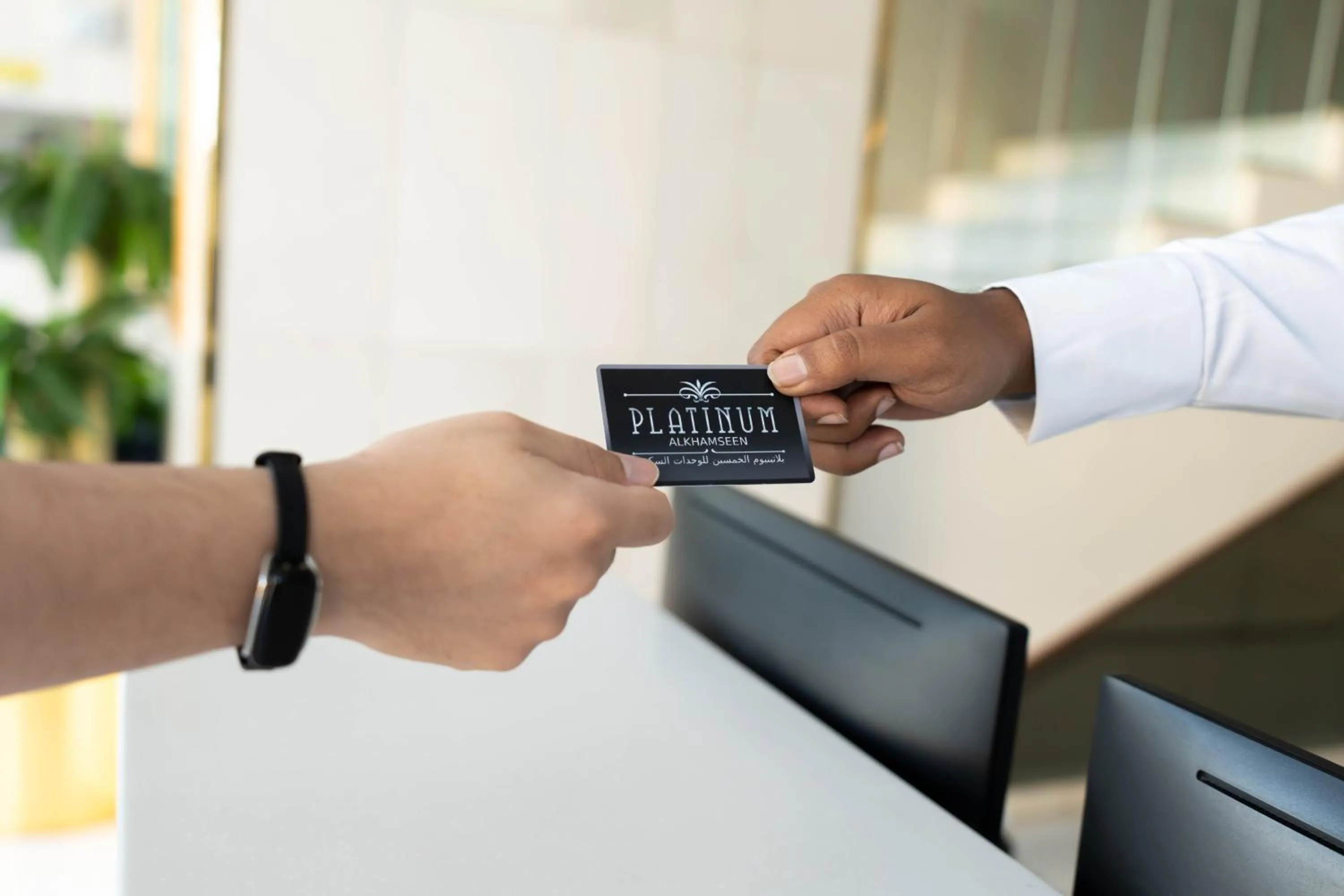 People in Platinum Al Khamseen Serviced Apartments