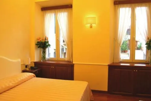 Bed in Luxury Ludovisi Rooms