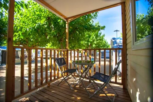 Patio in Camping el Pinar Platja