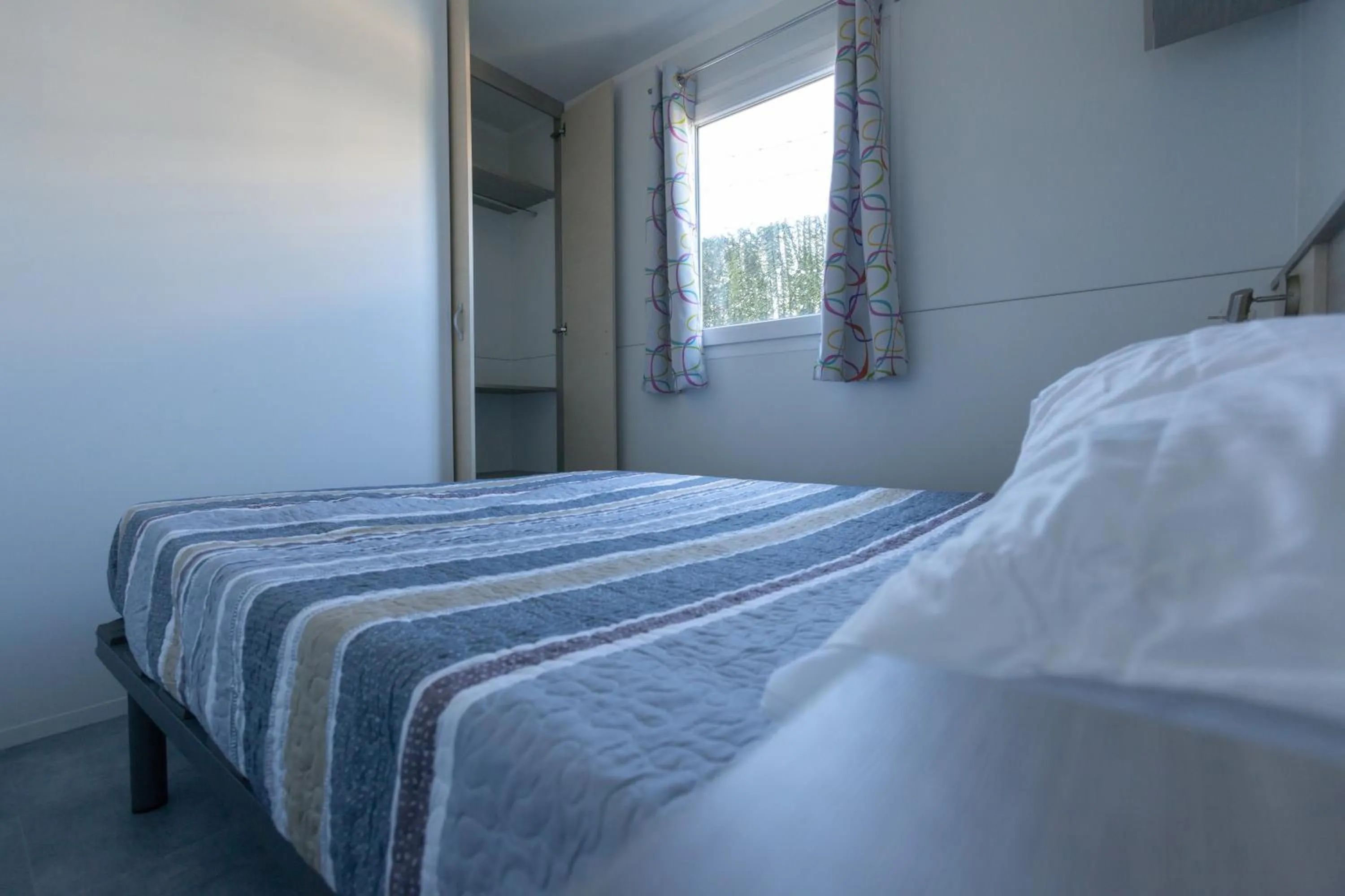 Bed in Camping el Pinar Platja