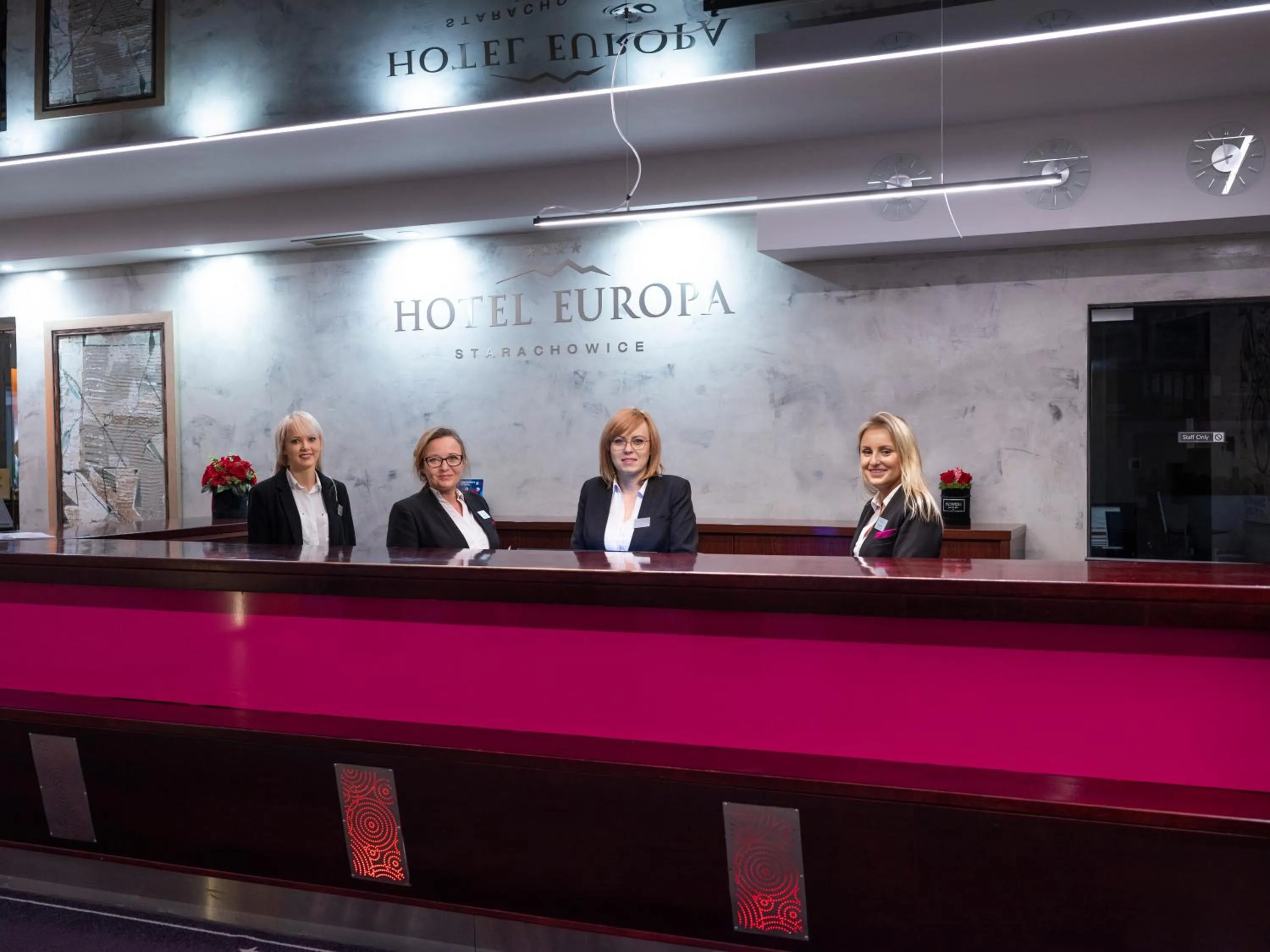 Lobby or reception in Hotel Europa Starachowice