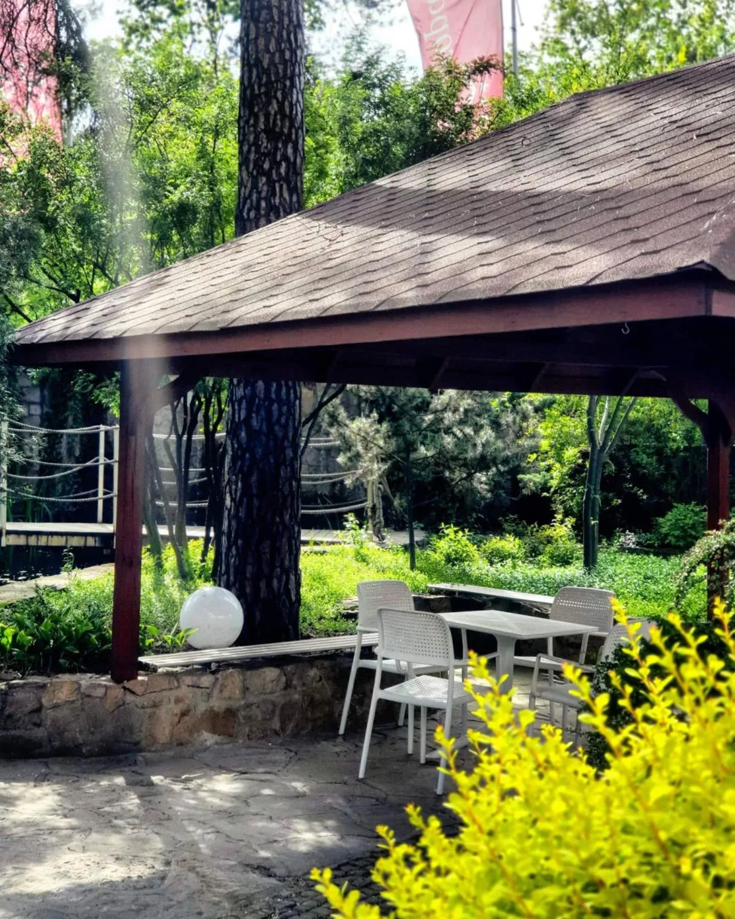 Garden in Hotel Europa Starachowice