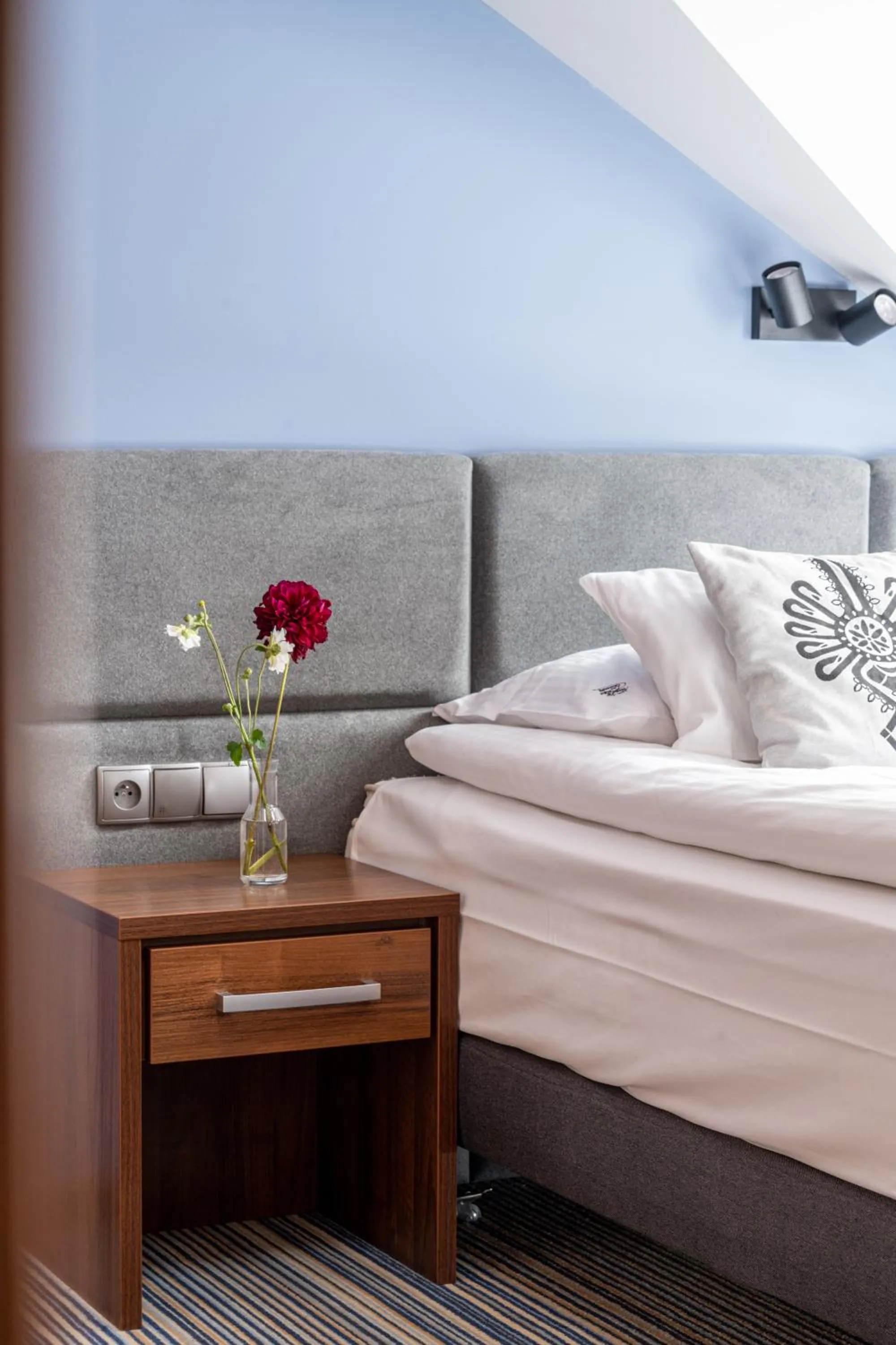 Bed in Hotel Willa Pod Skocznią