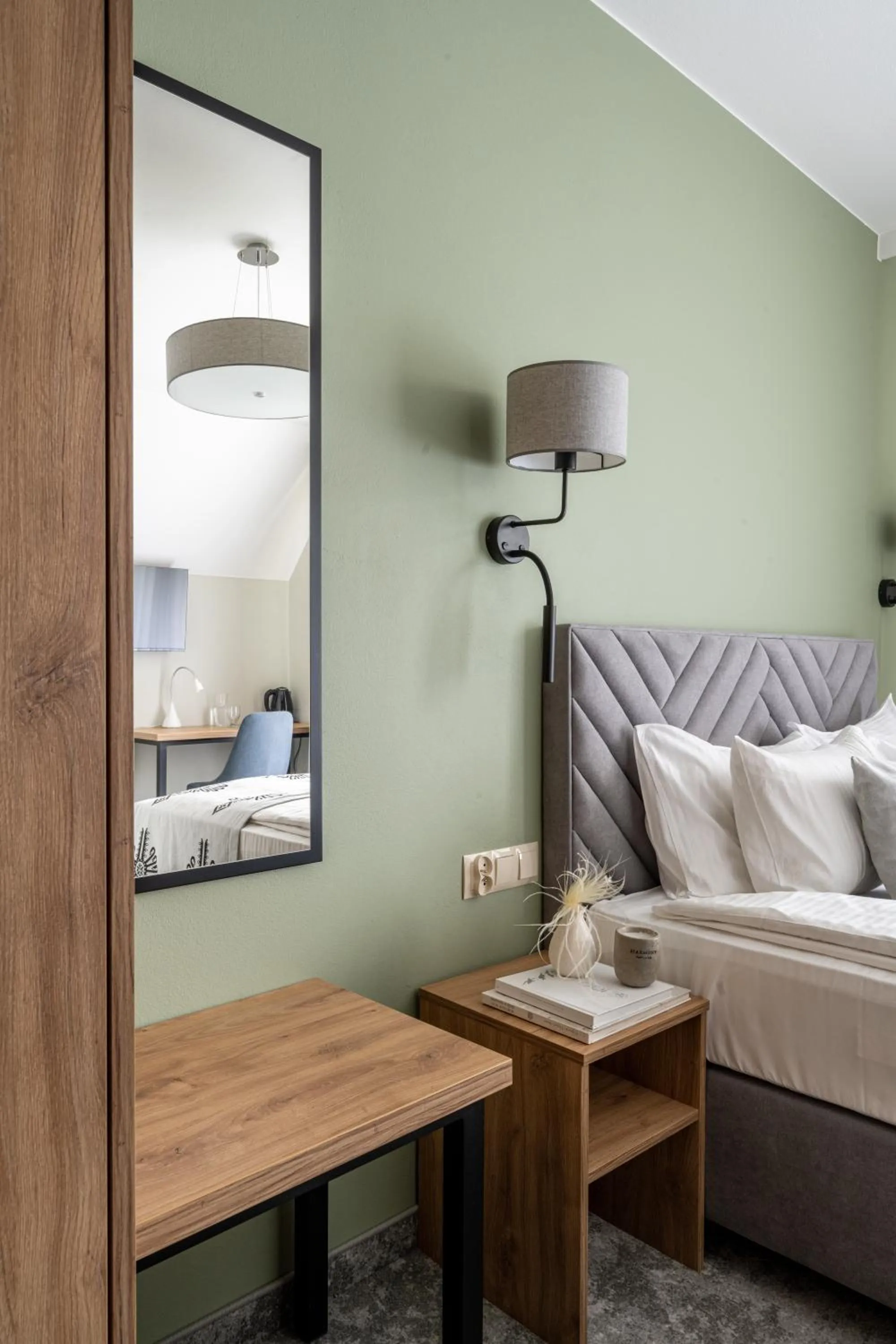 Bed in Hotel Willa Pod Skocznią