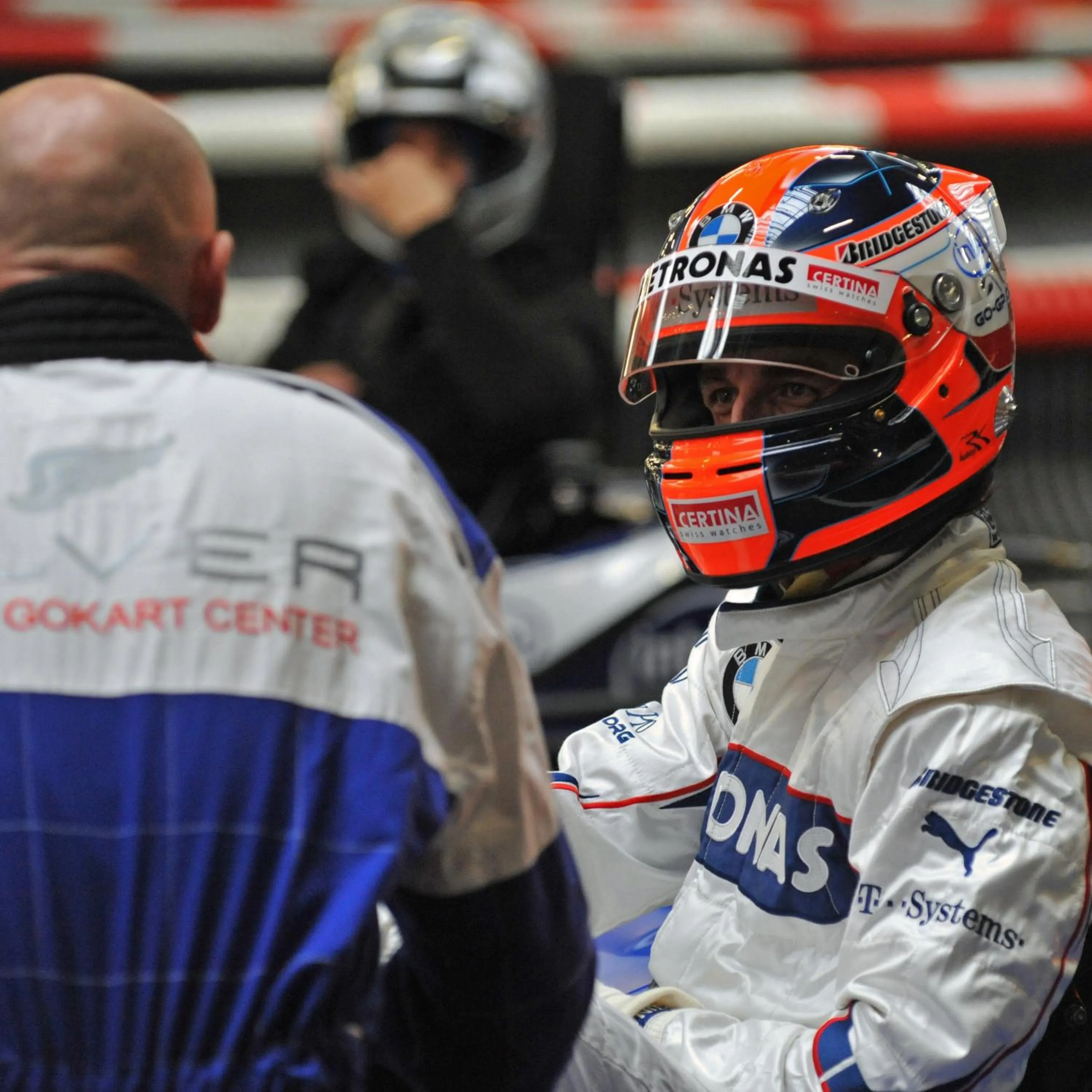 People in Silver Hotel & Gokart Center