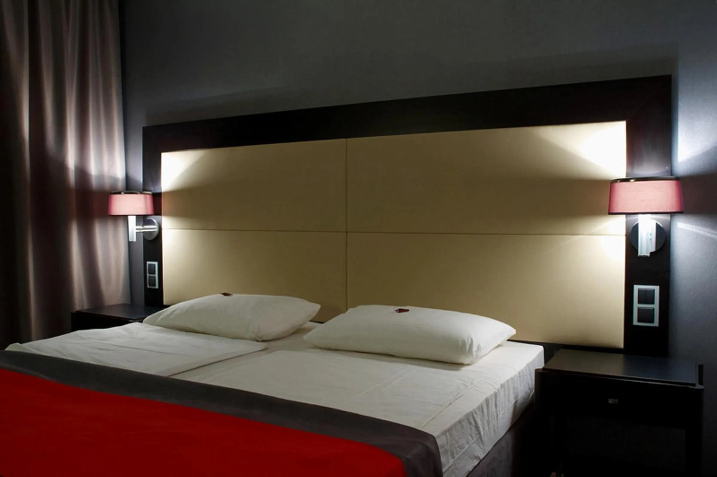 Bed in Silver Hotel & Gokart Center