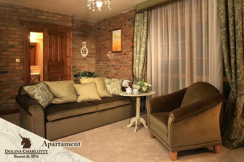 Living room in Dolina Charlotty Resort&Spa