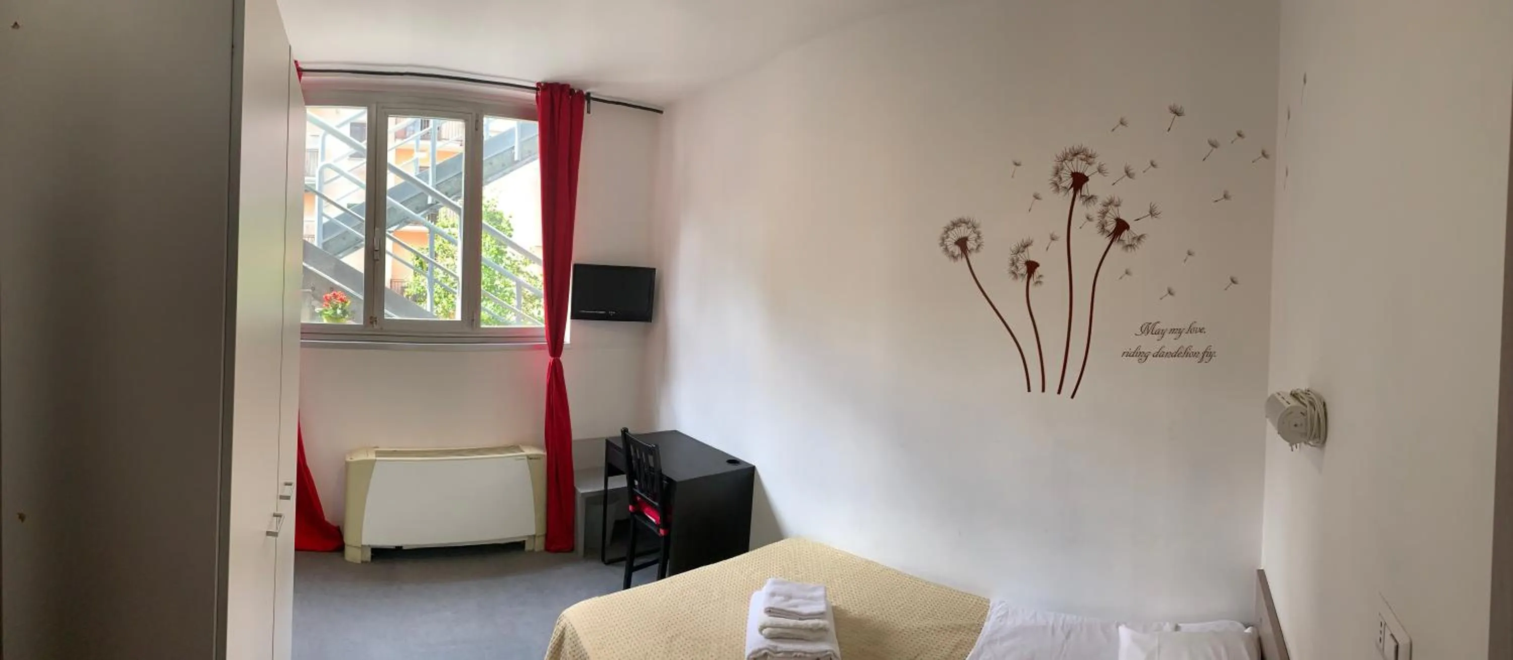 Bed in Hotel Lucania