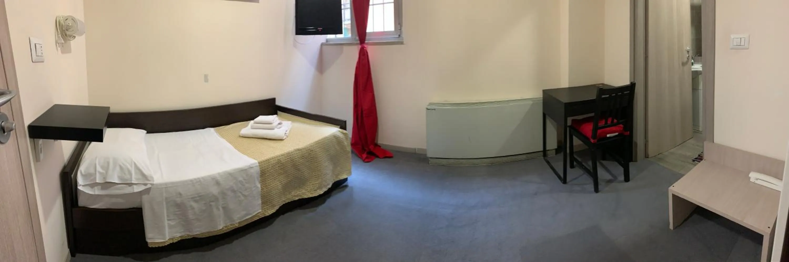 Bed in Hotel Lucania